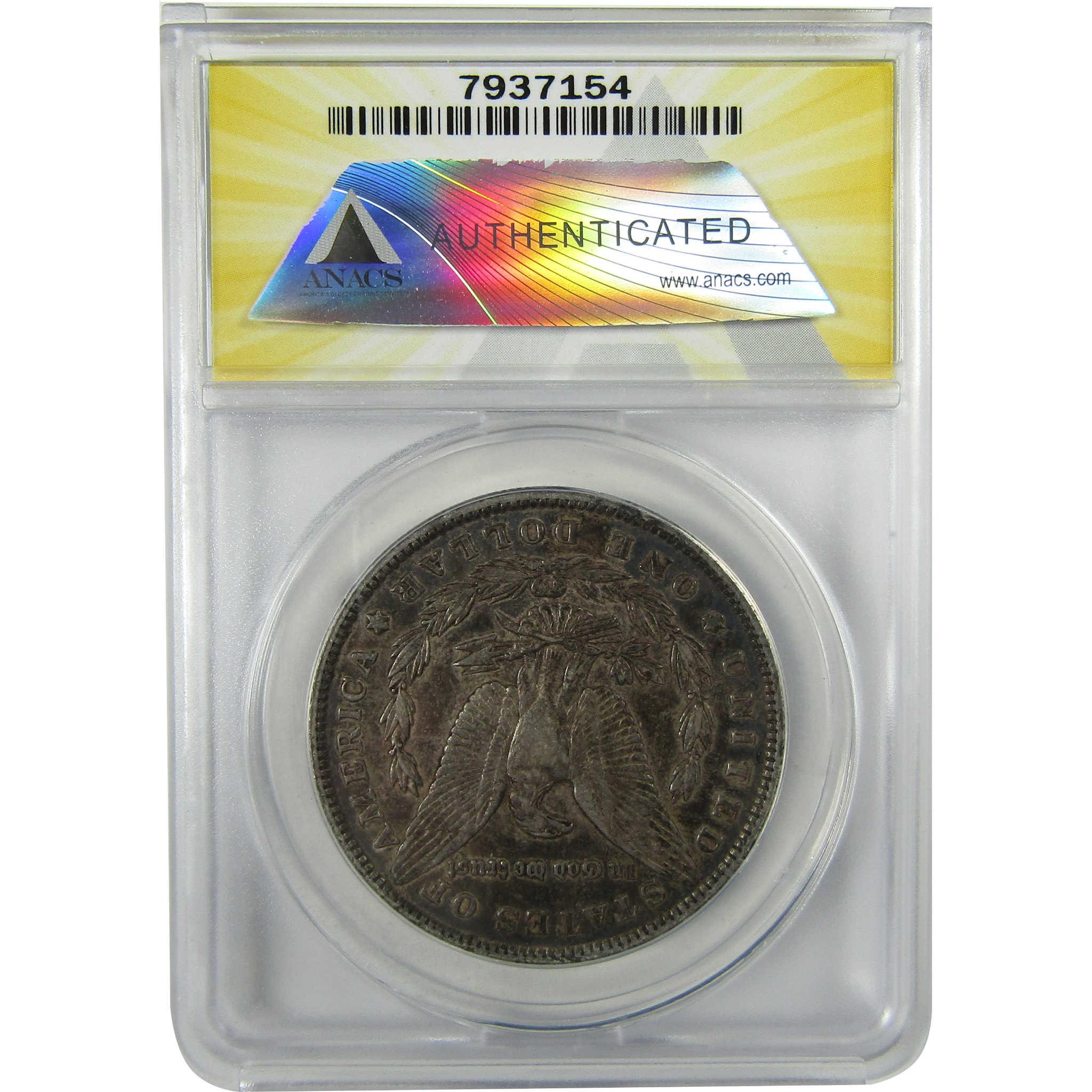 1893 Morgan Silver Dollar EF 40 ANACS $1 Coin Collectible SKU:I27968 - Morgan coin - Morgan silver dollar - Morgan silver dollar for sale - Profile Coins & Collectibles
