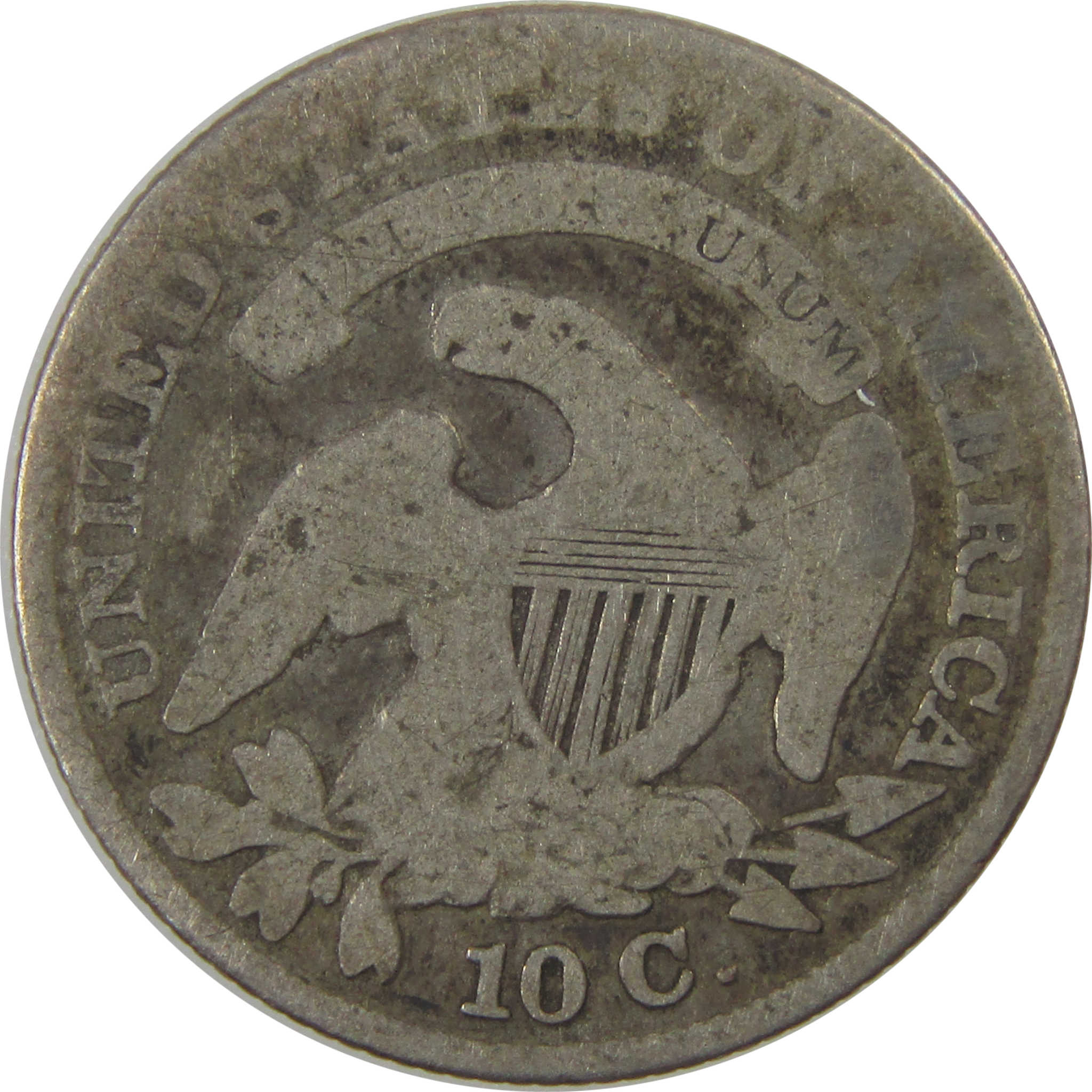 1831 Capped Bust Silver Dime G Good 10c Coin Collectible SKU:I24489