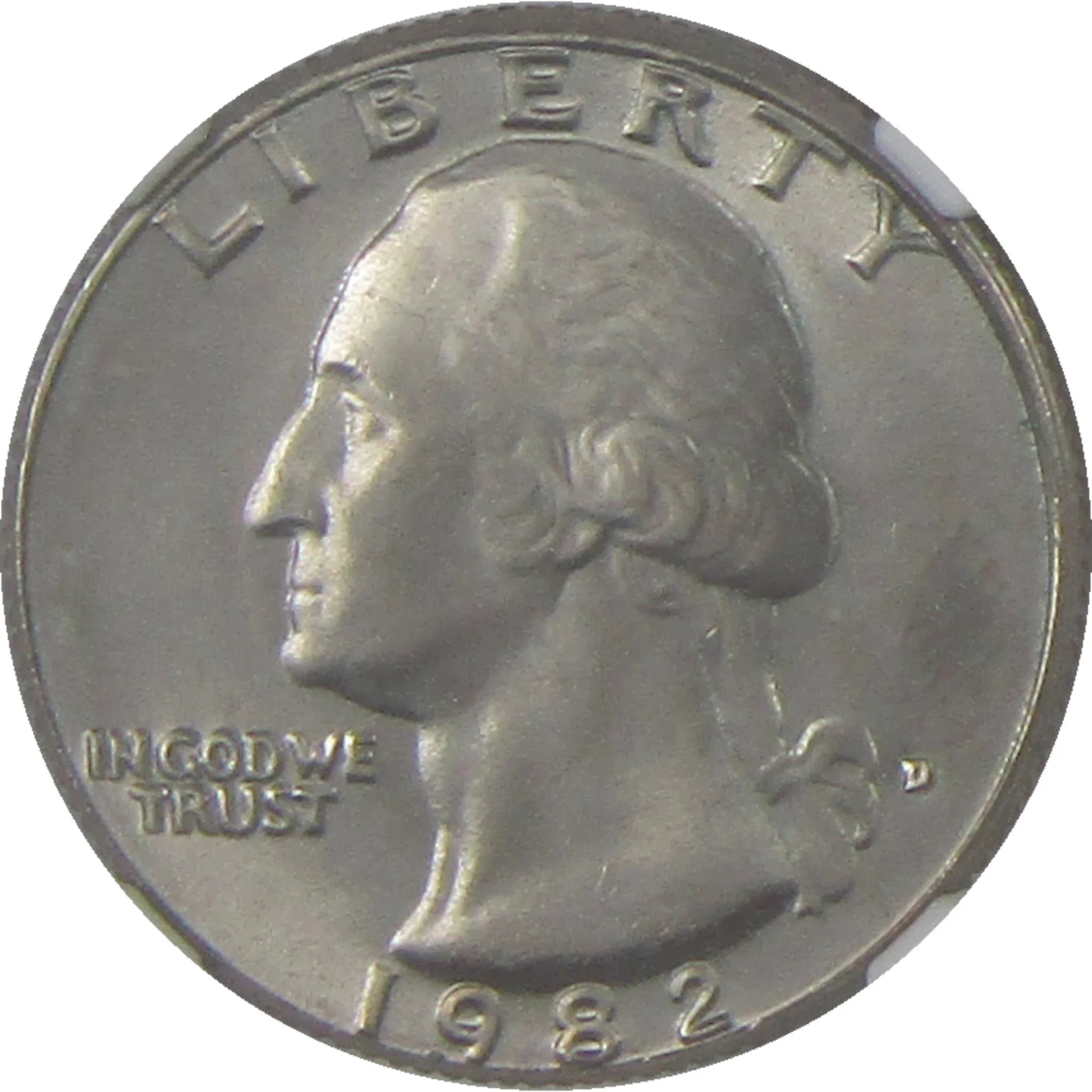 1982 D Washington Clad Quarter MS 66 NGC Uncirculated 25c Coin