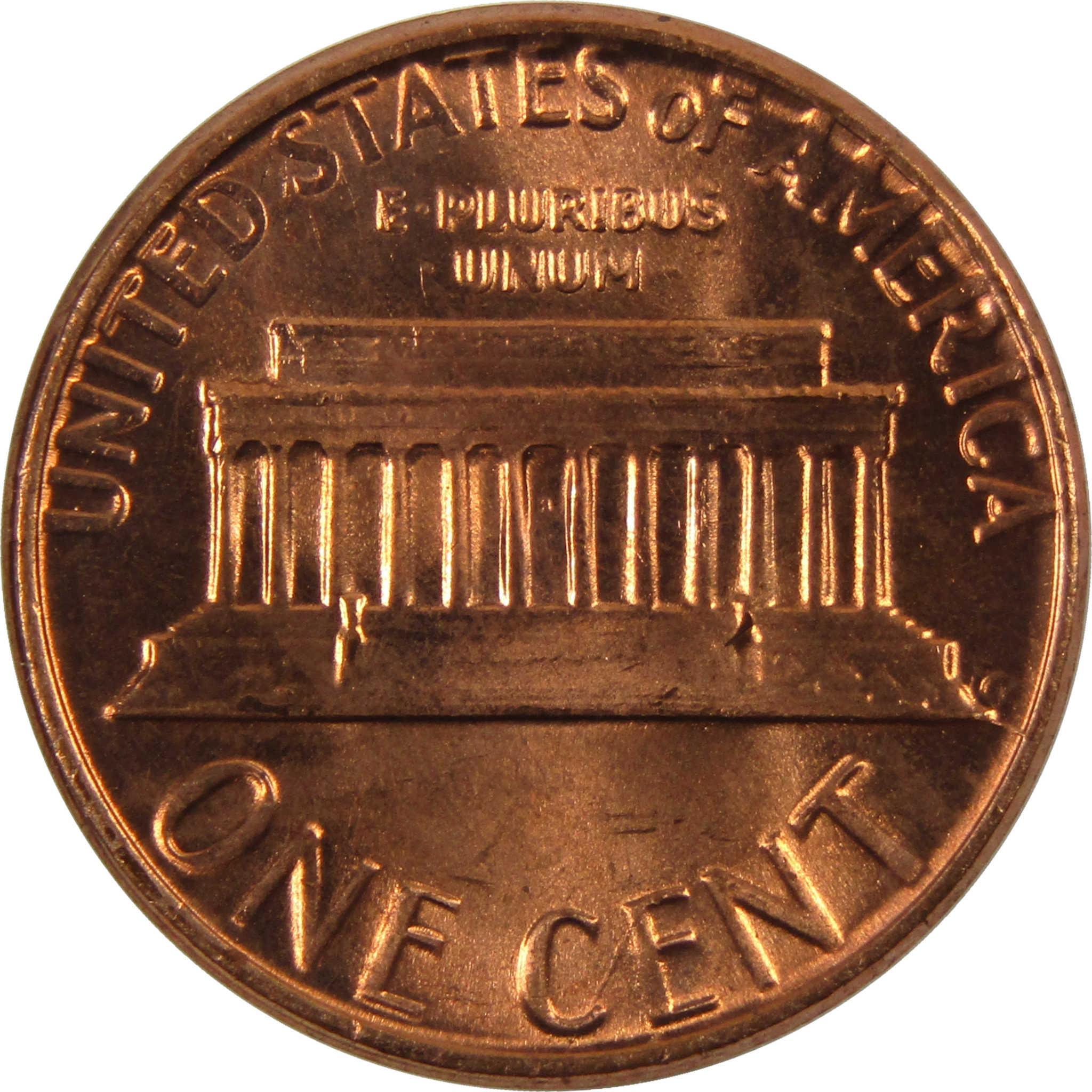 1980 D Lincoln Memorial Cent BU Uncirculated Penny 1c Coin