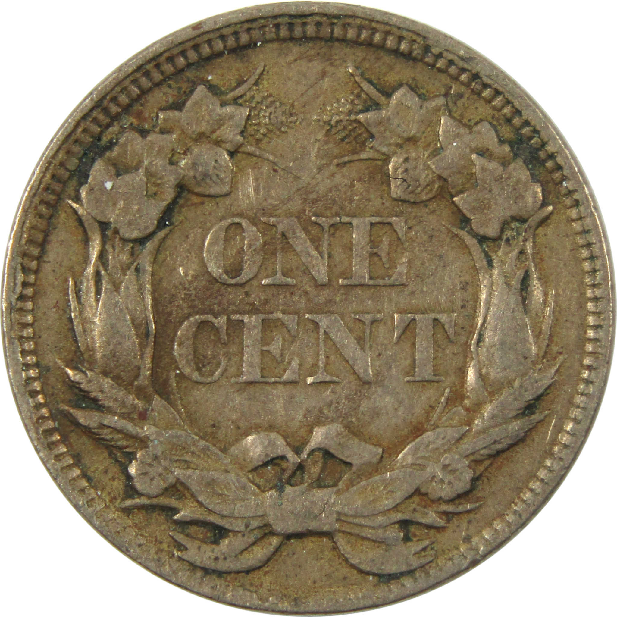 1857 Flying Eagle Cent VF Very Fine Copper-Nickel Penny 1c SKU:I14092