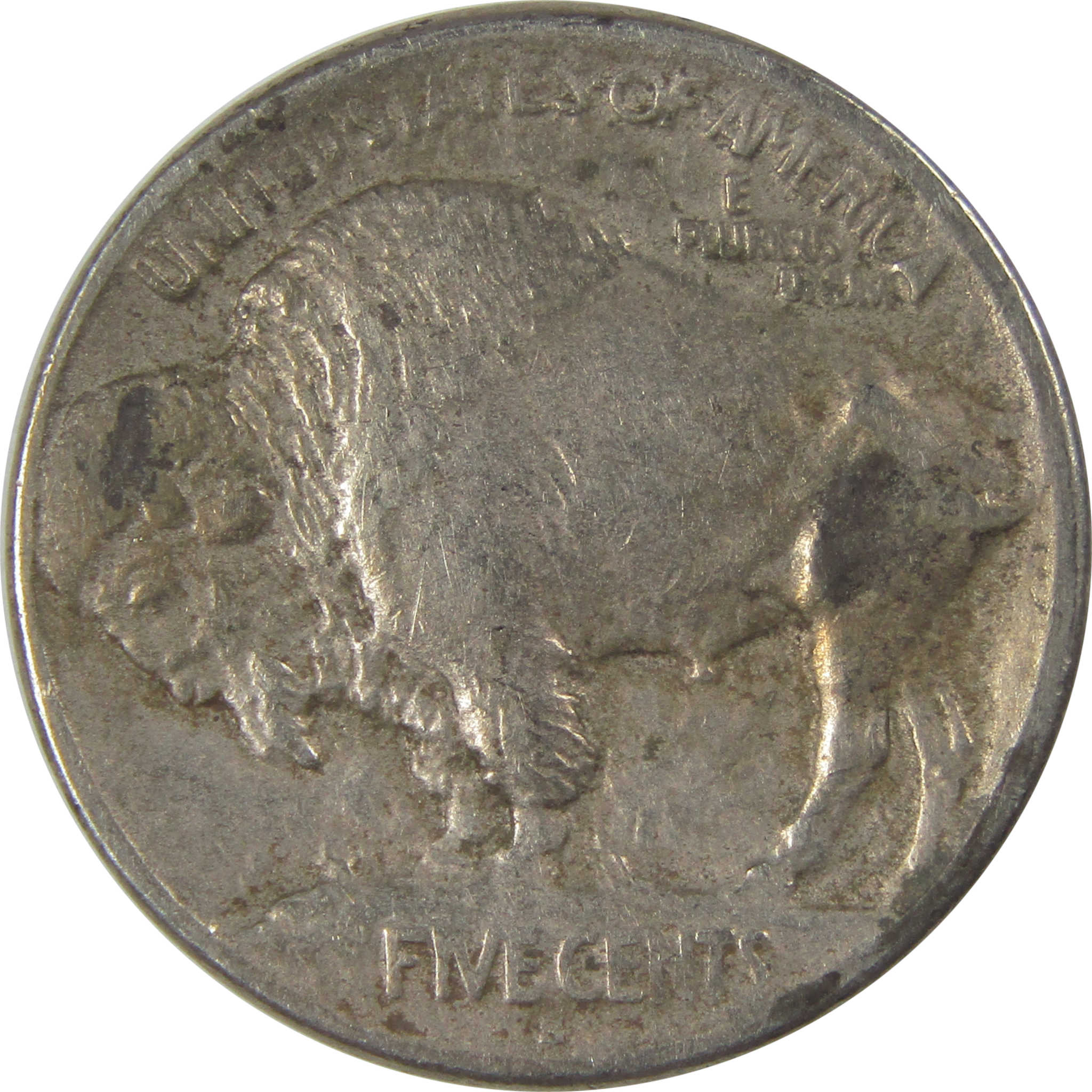 1913 S Type 1 Indian Head Buffalo Nickel F Fine Details SKU:I22895