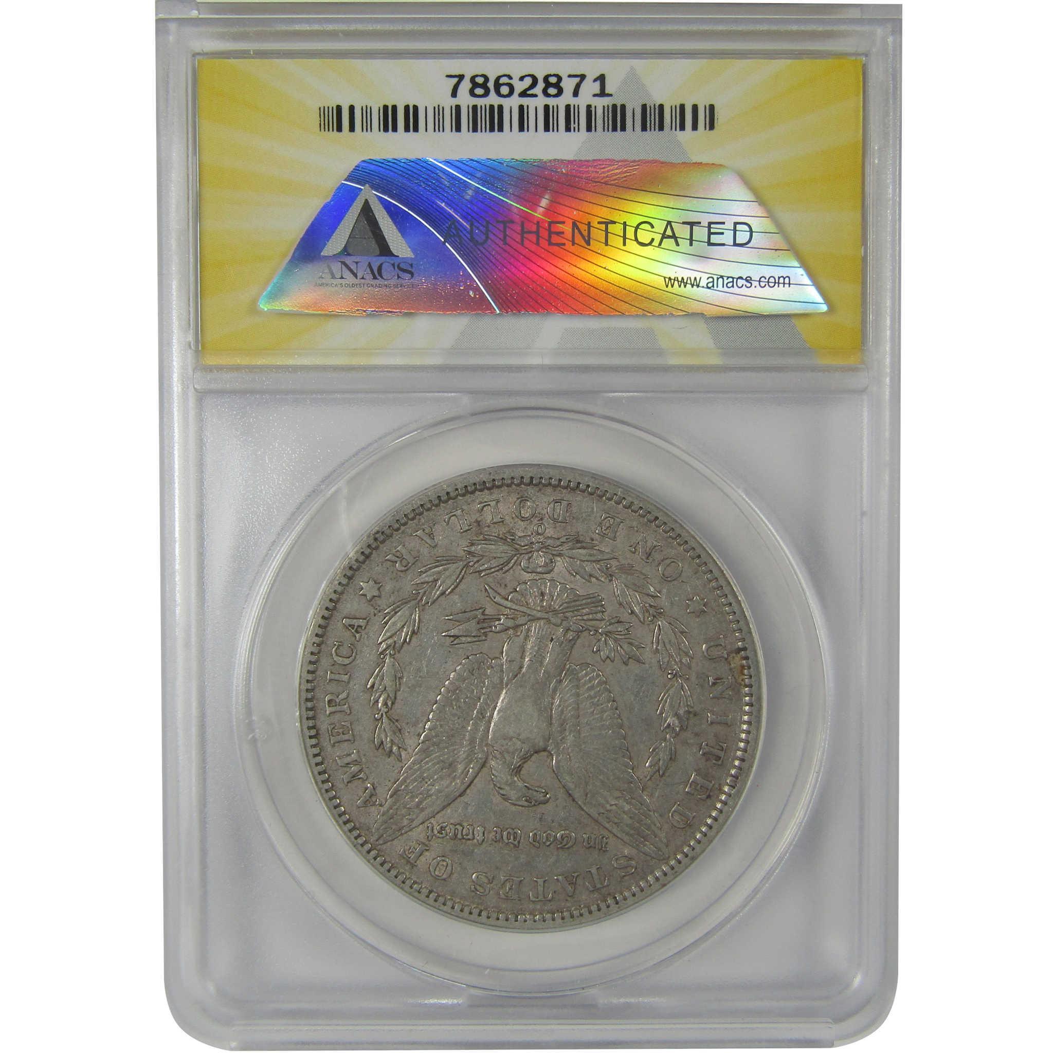 1895 O Morgan Dollar EF 45 Details ANACS Silver $1 Coin SKU:I22975 - Morgan coin - Morgan silver dollar - Morgan silver dollar for sale - Profile Coins & Collectibles