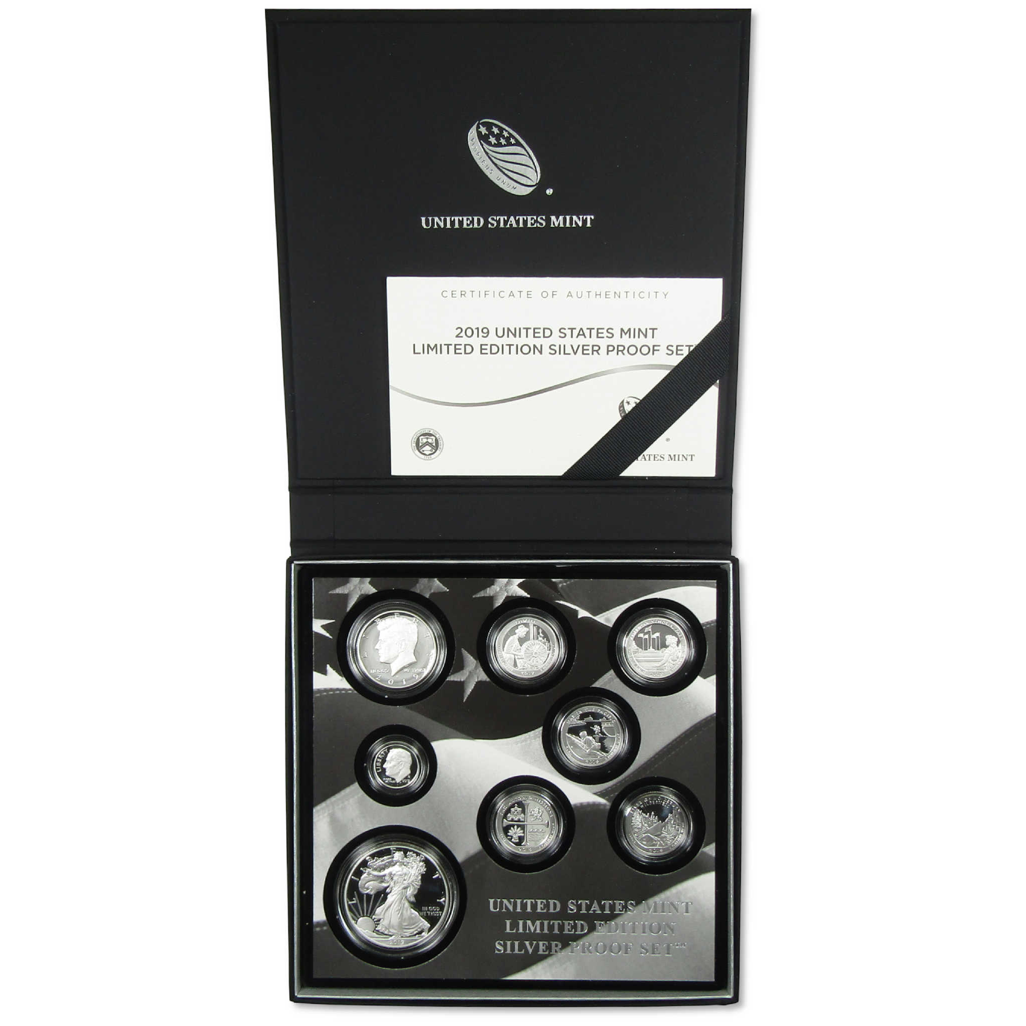 2019 U.S. Mint Limited Edition Silver Proof Set OGP COA SKU:CPC6156