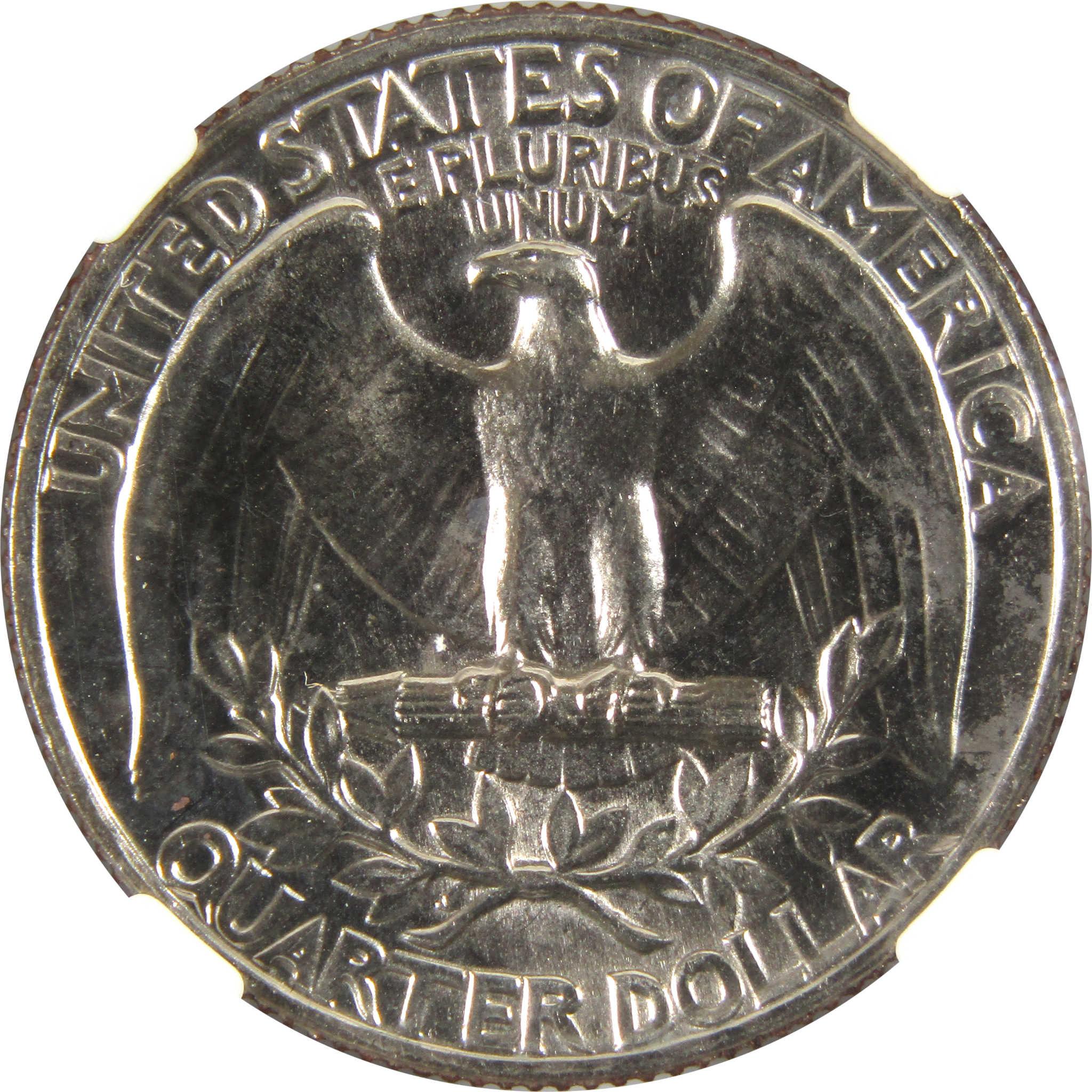 1972 D Washington Quarter MS 66 NGC Clad 25c Uncirculated SKU:I9489