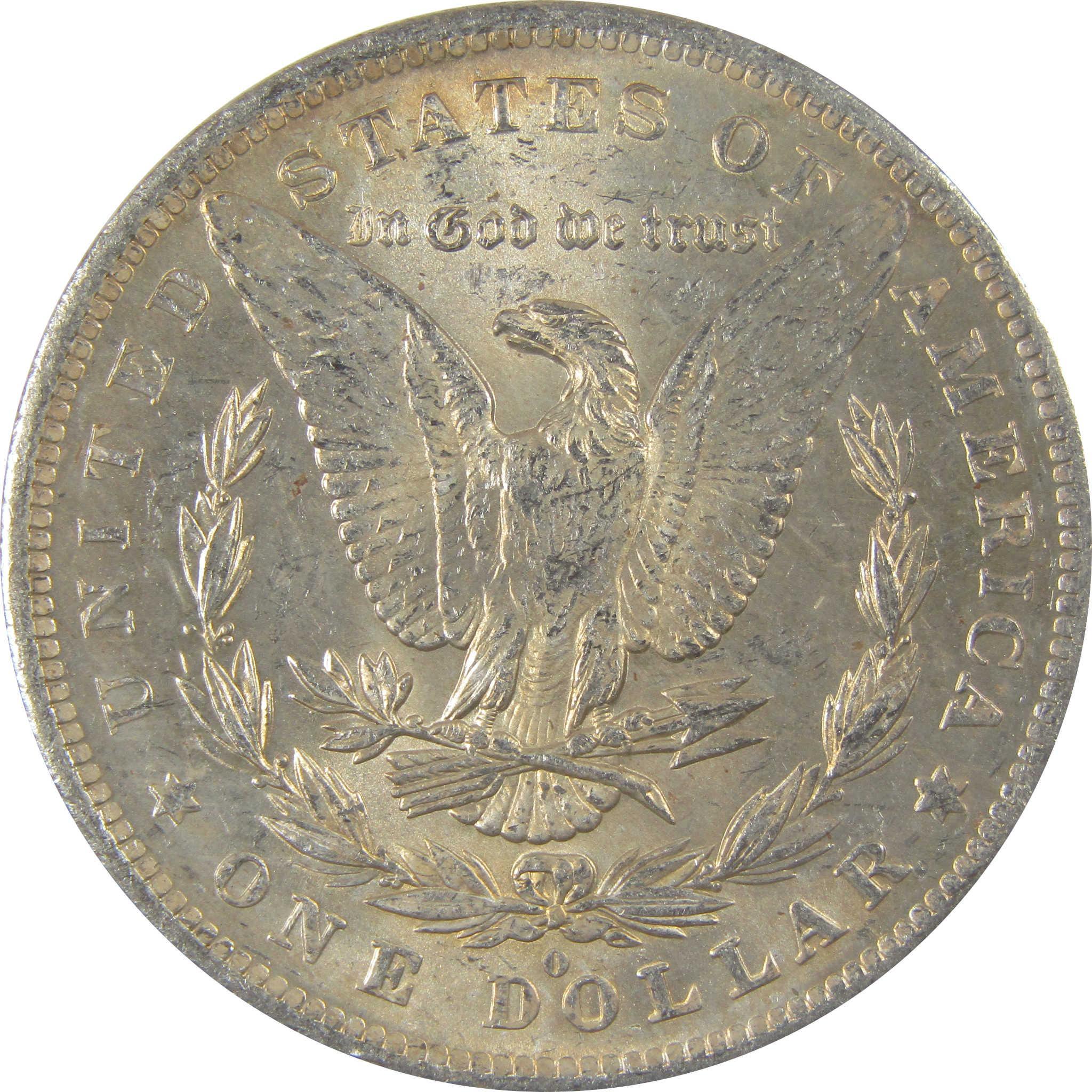 1884 O Morgan Silver Dollar BU Choice Uncirculated Toned SKU:I24189