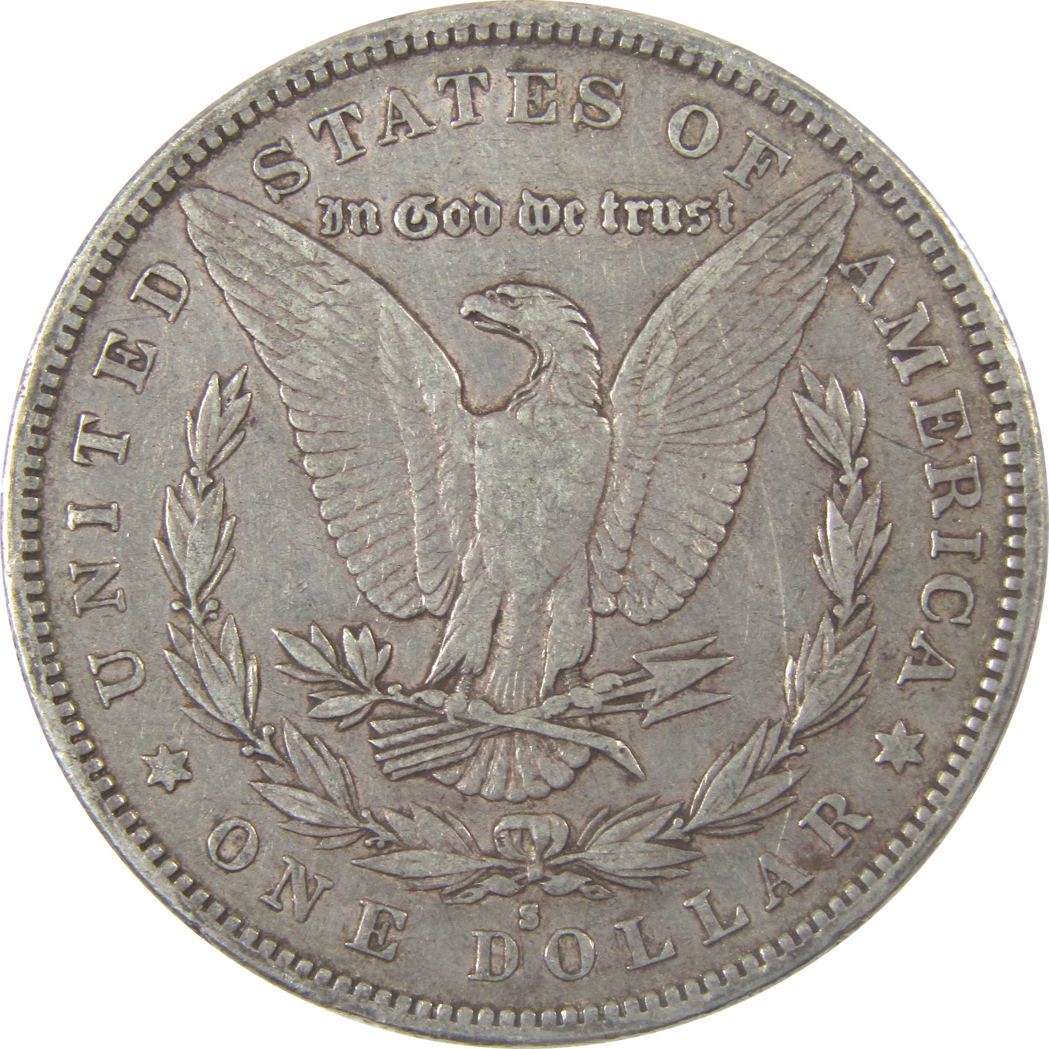 1883 S Morgan Silver Dollar VF Very Fine $1 Coin SKU:I24347