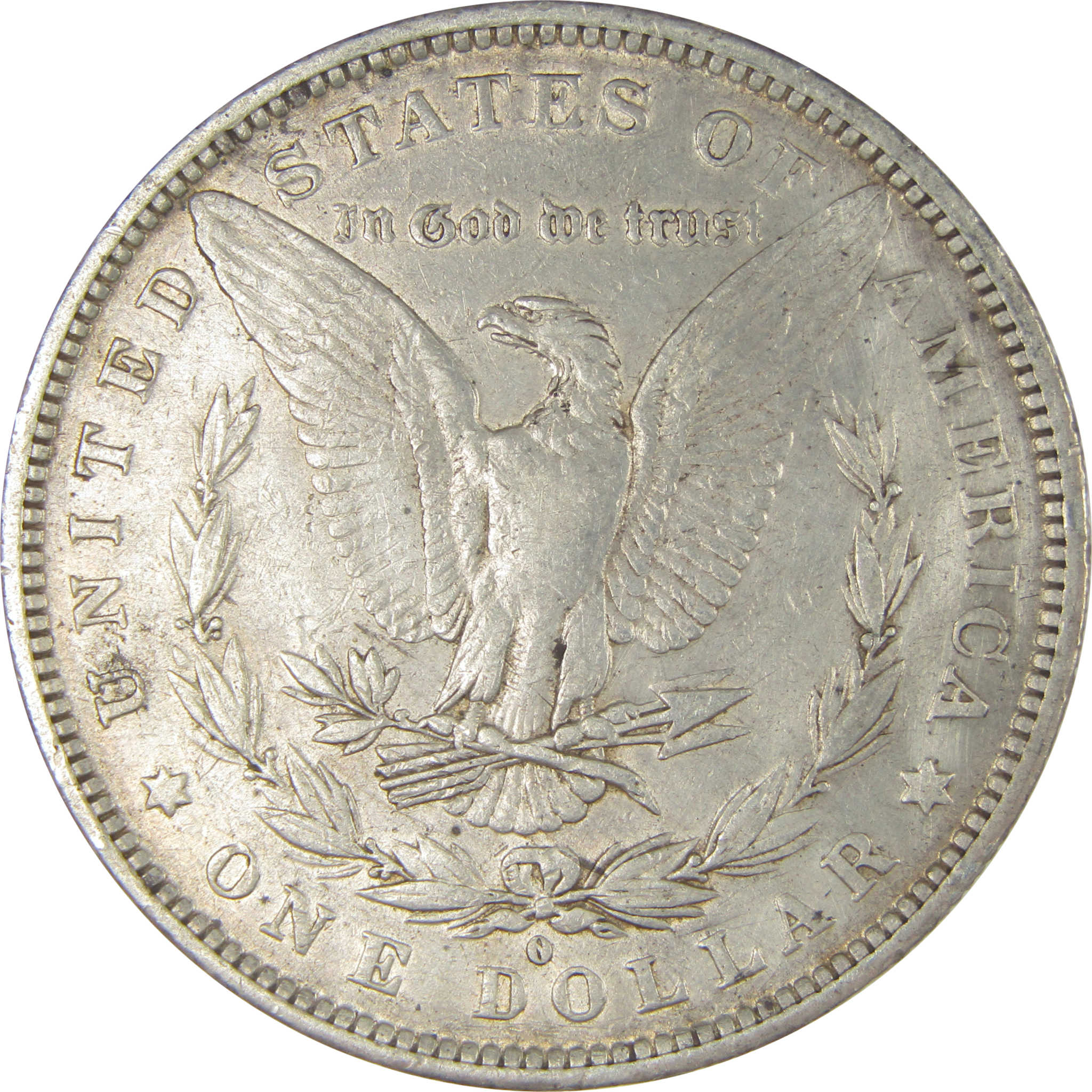 1882 O/S Morgan Dollar VF Very Fine Details Silver $1 Coin SKU:CPC0891 - Morgan coin - Morgan silver dollar - Morgan silver dollar for sale - Profile Coins & Collectibles