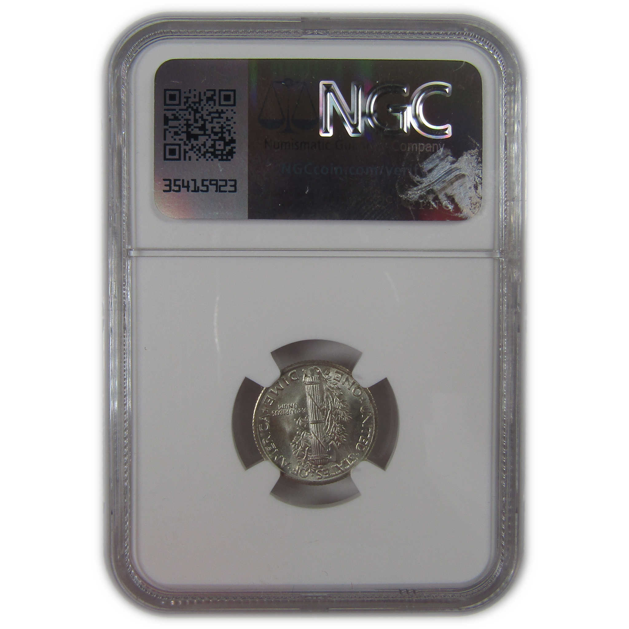 1937 S Mercury Dime MS 66 FB NGC Silver Uncirculated SKU:I23202