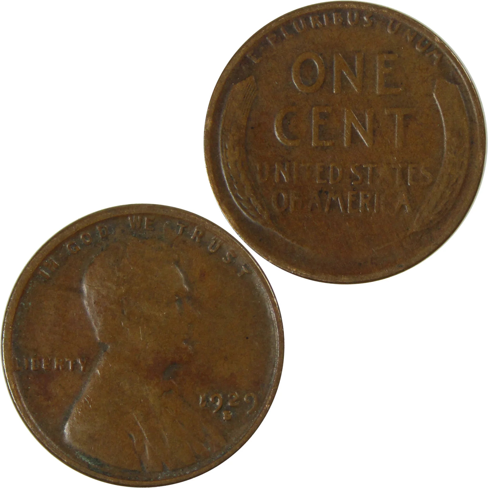 1929 S Lincoln Wheat Cent VG Very Good Penny 1c Coin SKU:I26680
