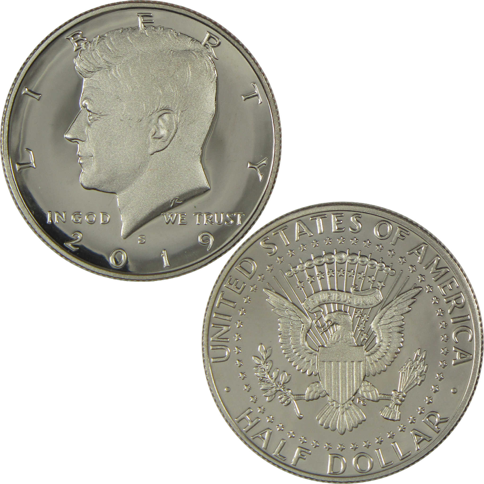 2019 S Kennedy Half Dollar Choice Proof Clad 50c Coin