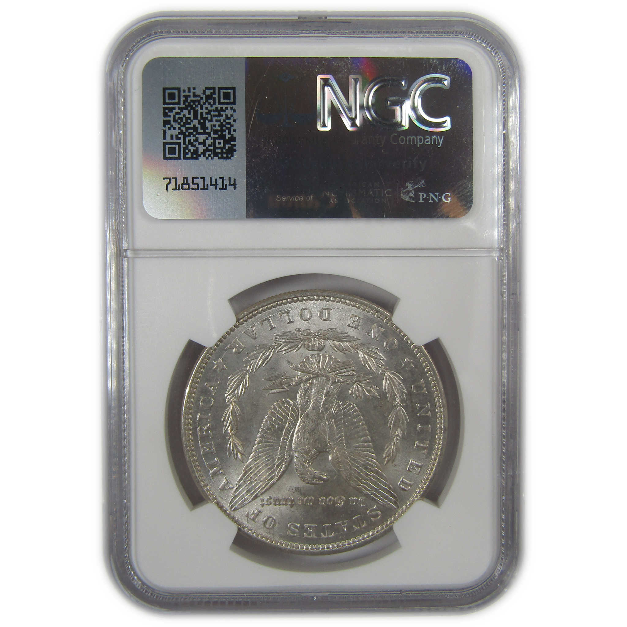 1887 Morgan Dollar MS 63 NGC Silver Uncirculated $1 Coin SKU:CPC1095 - Morgan coin - Morgan silver dollar - Morgan silver dollar for sale - Profile Coins & Collectibles