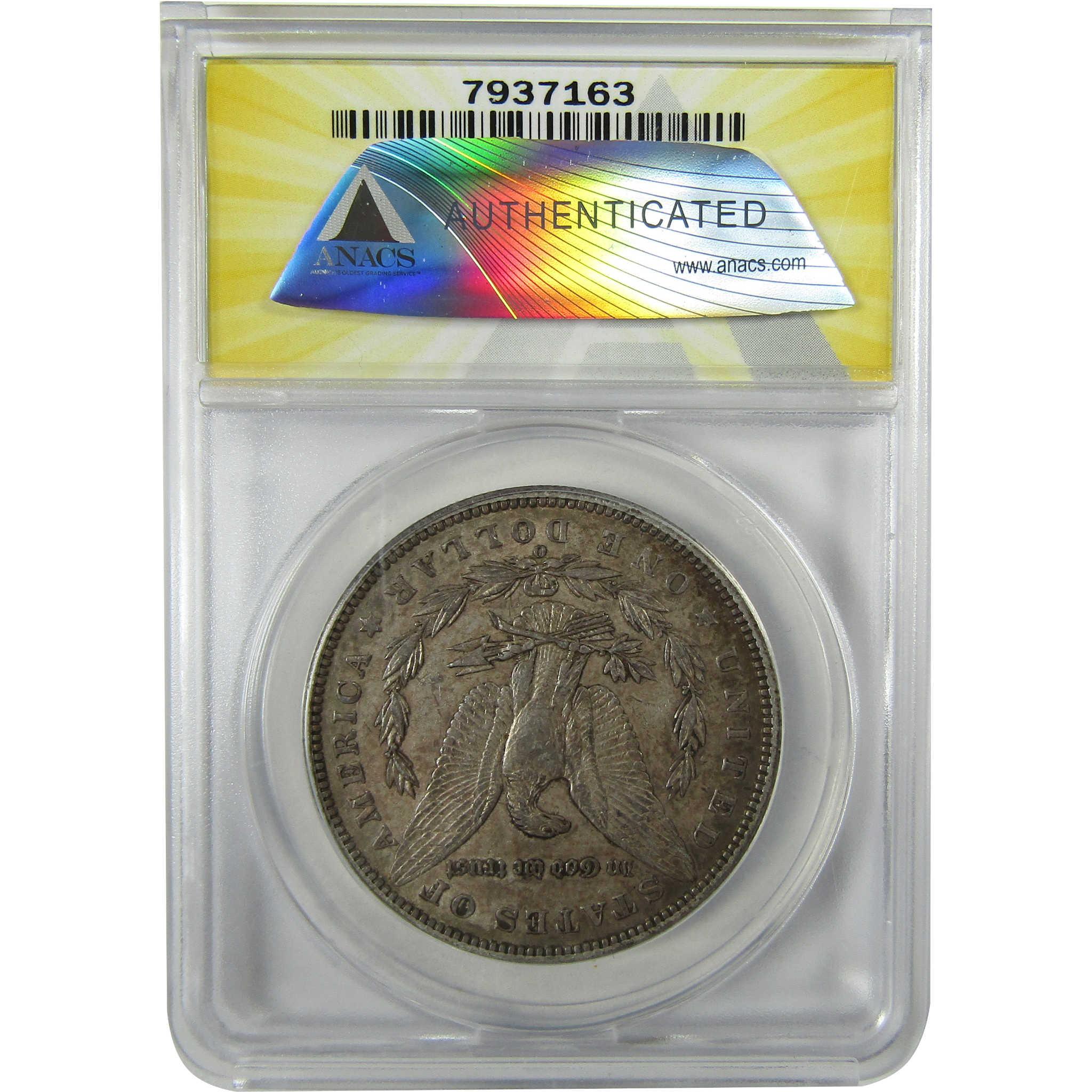 1895 O Morgan Silver Dollar EF 40 ANACS $1 Coin Collectible SKU:I27971 - Morgan coin - Morgan silver dollar - Morgan silver dollar for sale - Profile Coins & Collectibles