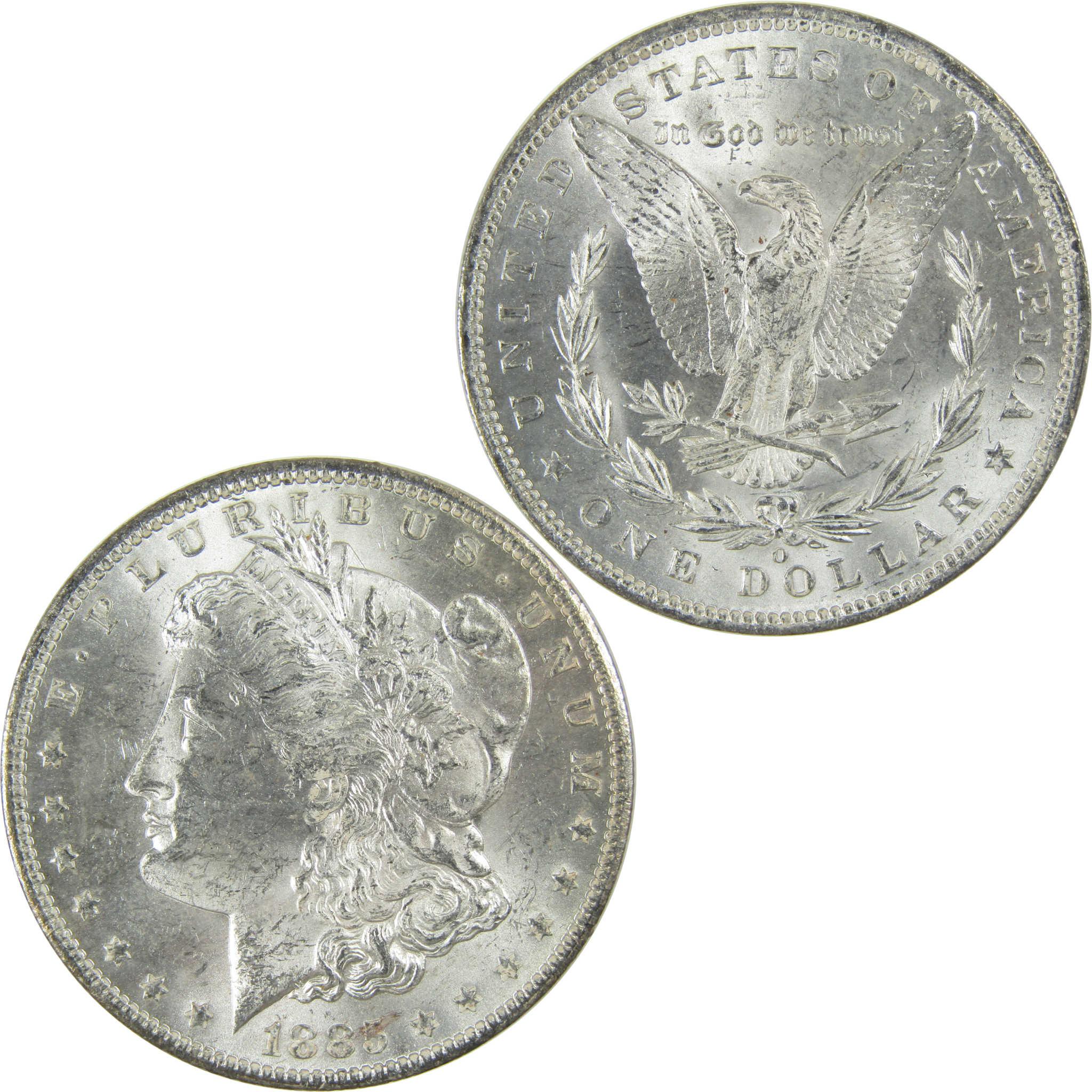 1885 O Morgan Silver Dollar Uncirculated Mint State $1 Coin SKU:I27479 - Morgan coin - Morgan silver dollar - Morgan silver dollar for sale - Profile Coins & Collectibles