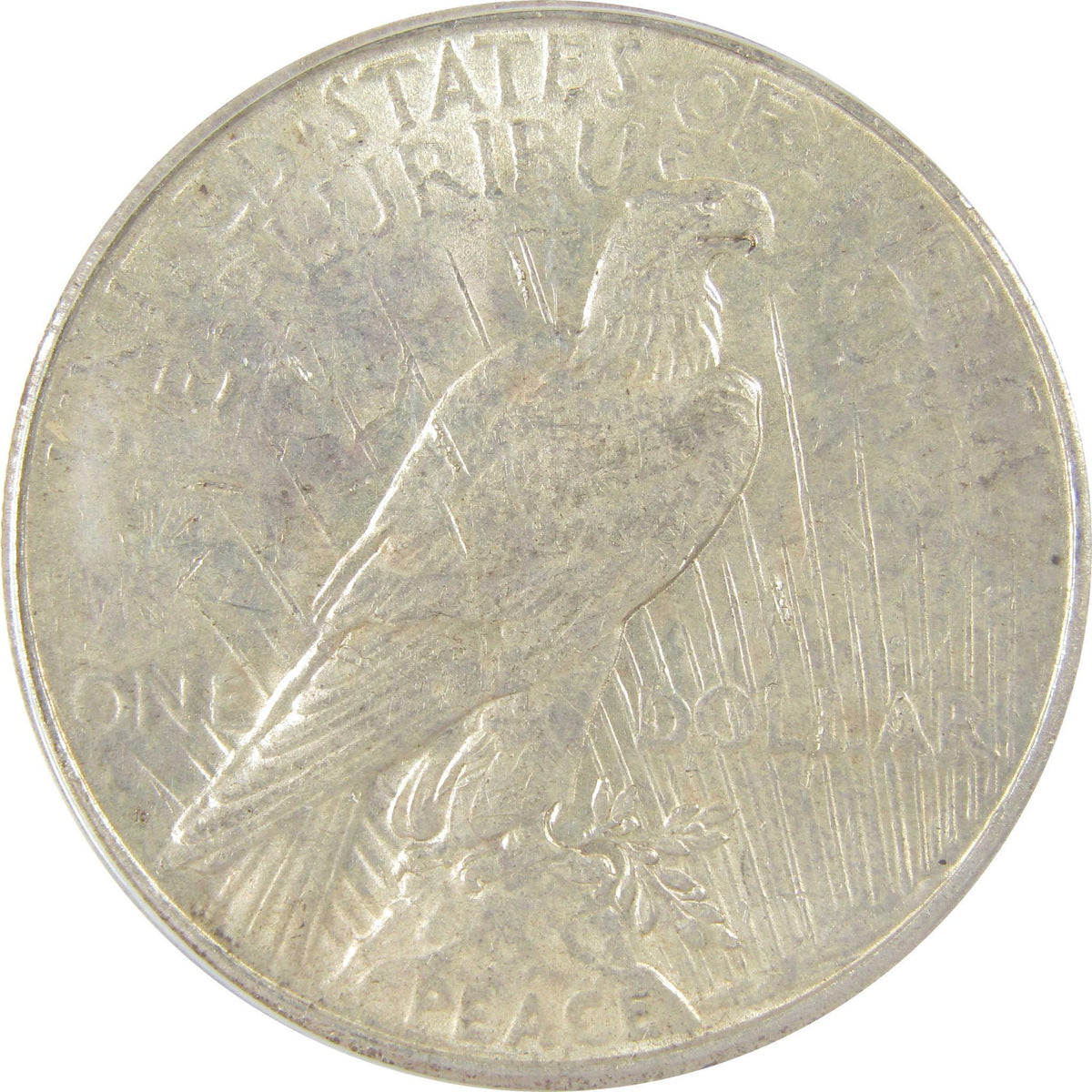 1934 D Peace Silver Dollar AU 55 ANACS $1 Coin SKU:I25077