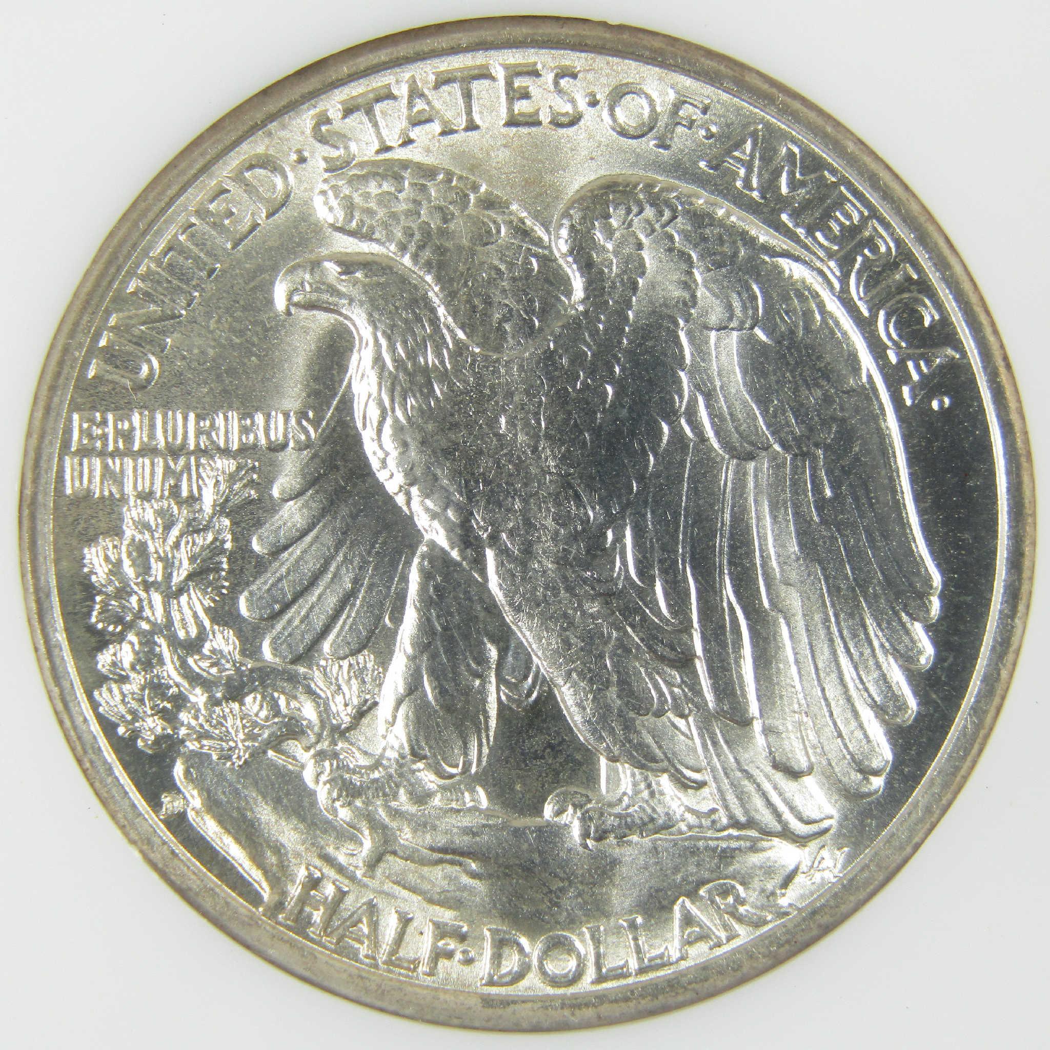 1936 D Liberty Walking Silver Half Dollar MS 65 NGC Uncirculated
