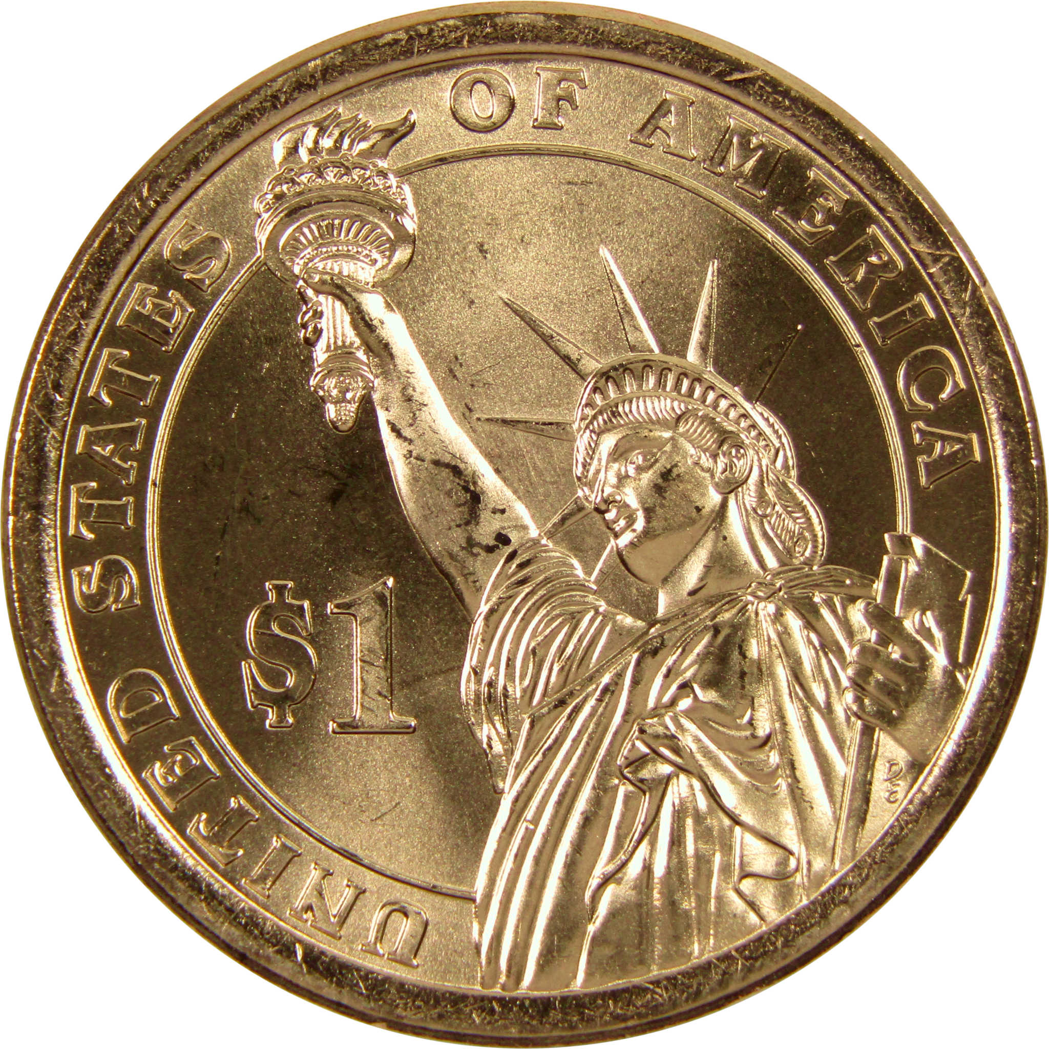 2014 P Herbert Hoover Presidential Dollar BU Uncirculated $1 Coin