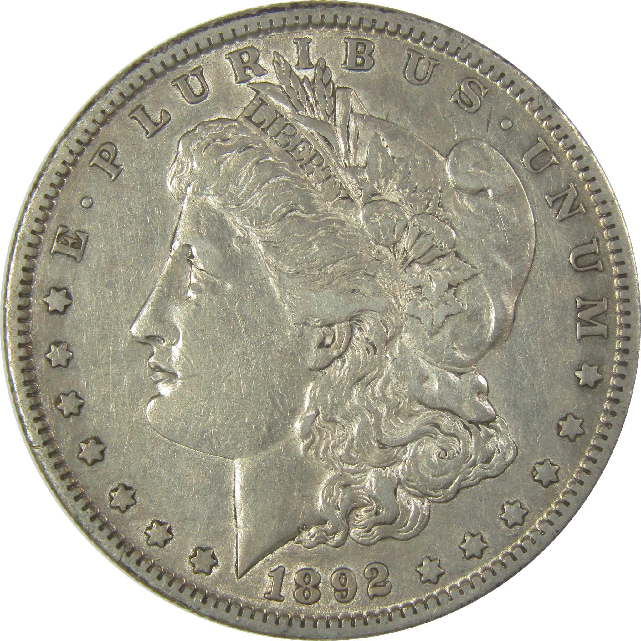 1892 S Morgan Dollar XF EF Extremely Fine Details Silver SKU:I19274 - Morgan coin - Morgan silver dollar - Morgan silver dollar for sale - Profile Coins & Collectibles