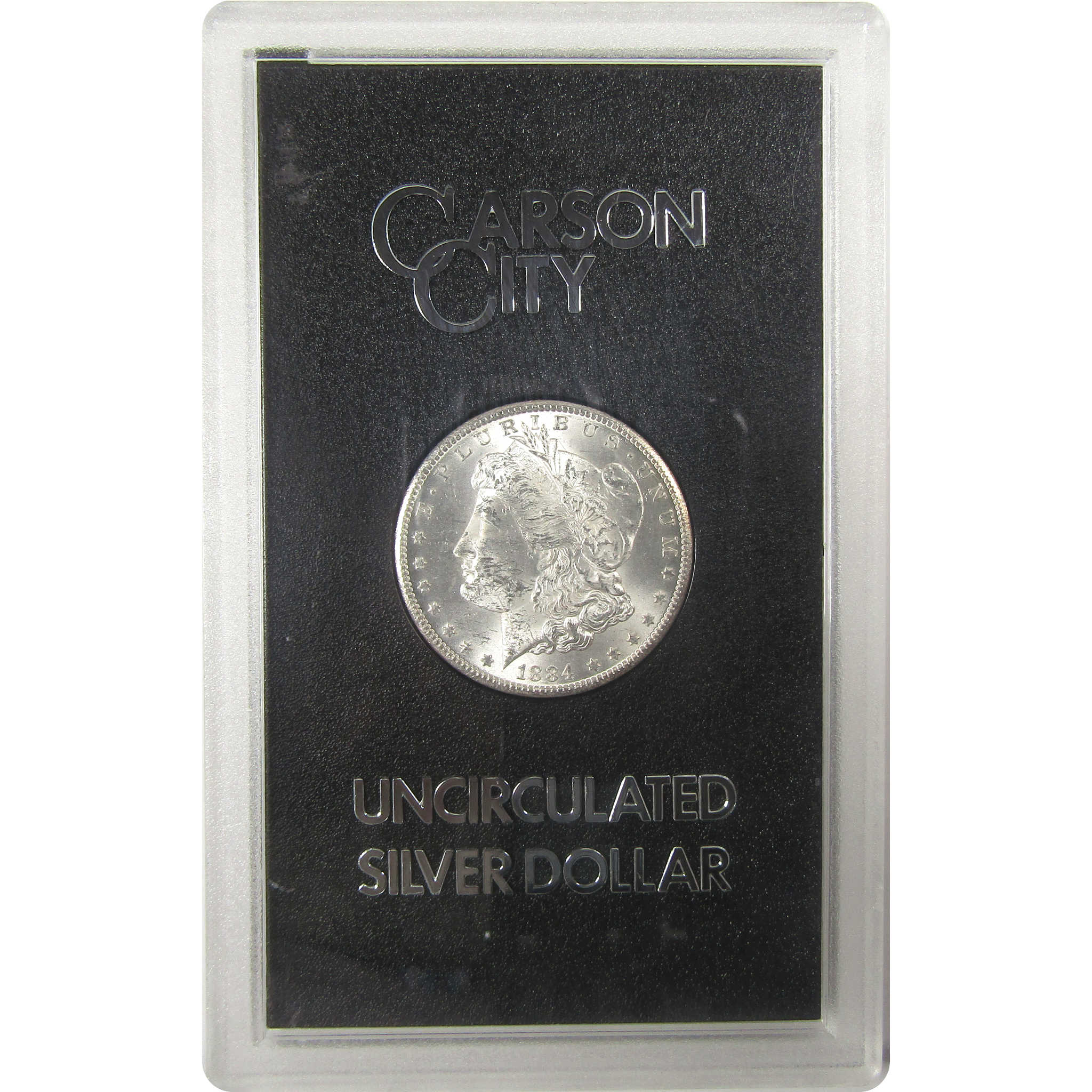 1884 CC GSA Morgan Silver Dollar Uncirculated Mint State SKU:I23528 - Morgan coin - Morgan silver dollar - Morgan silver dollar for sale - Profile Coins & Collectibles