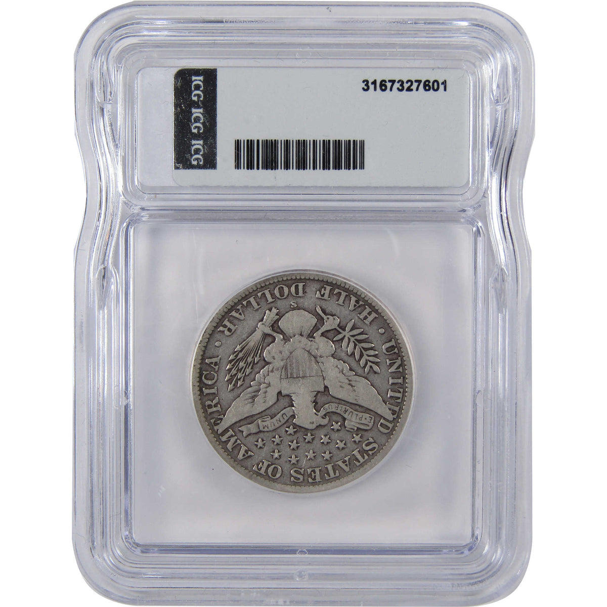 1903 S Barber Silver Half Dollar VG 8 ICG 50c Coin SKU:I29131