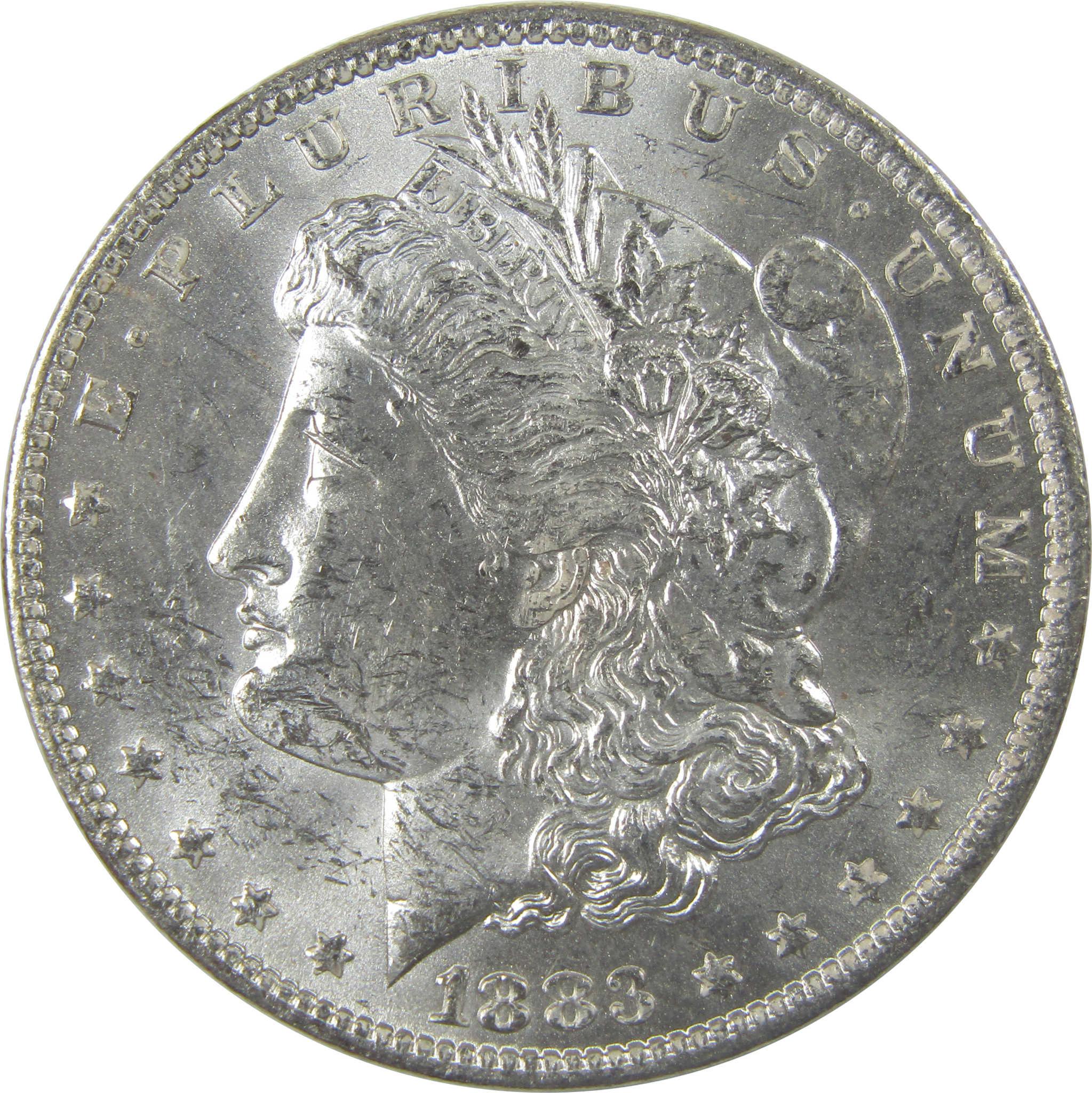 1883 O Morgan Silver Dollar Uncirculated Mint State $1 Coin SKU:I24831 - Morgan coin - Morgan silver dollar - Morgan silver dollar for sale - Profile Coins & Collectibles