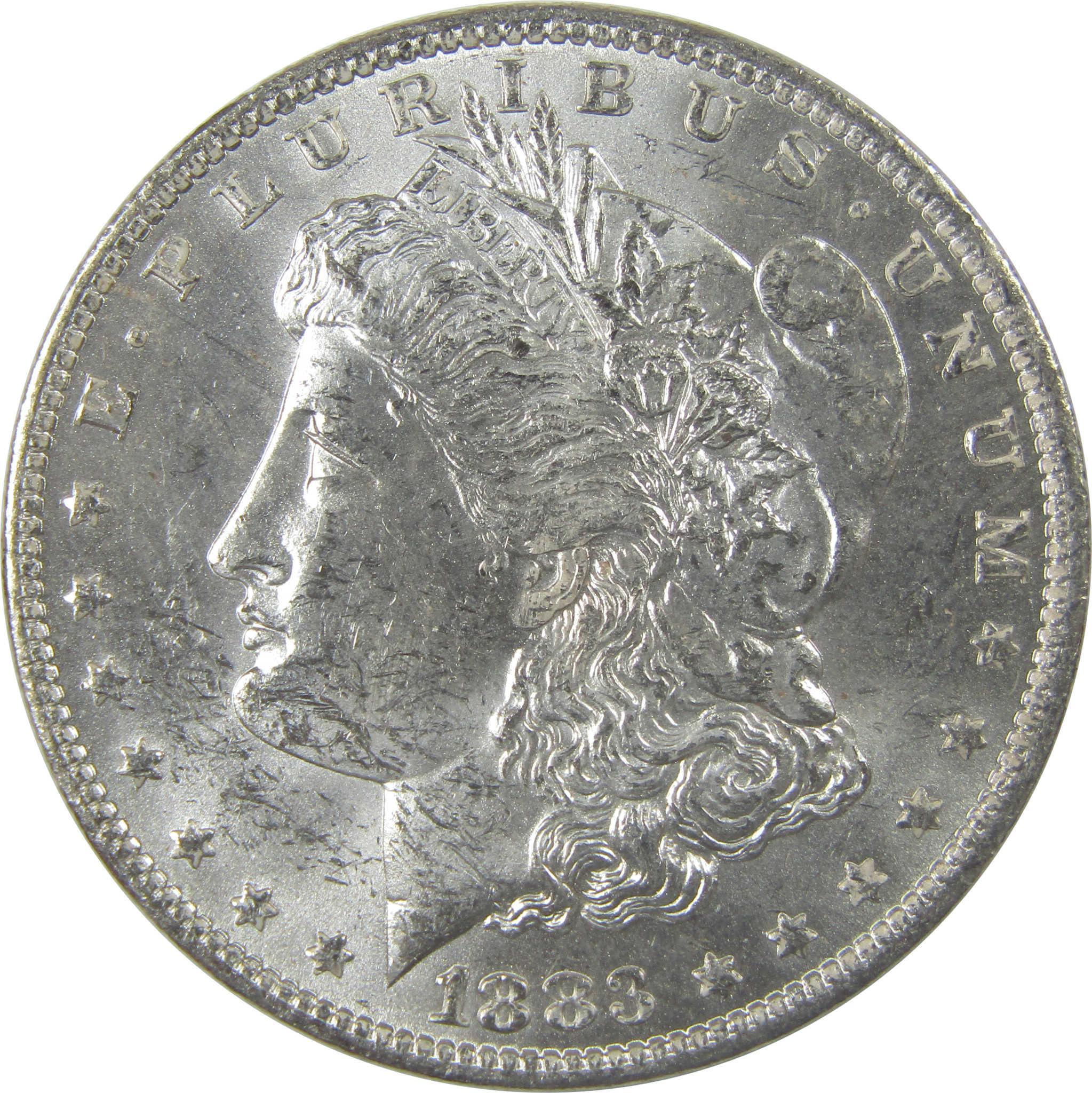1883 O Morgan Silver Dollar Uncirculated Mint State $1 Coin SKU:I24831 - Morgan coin - Morgan silver dollar - Morgan silver dollar for sale - Profile Coins & Collectibles