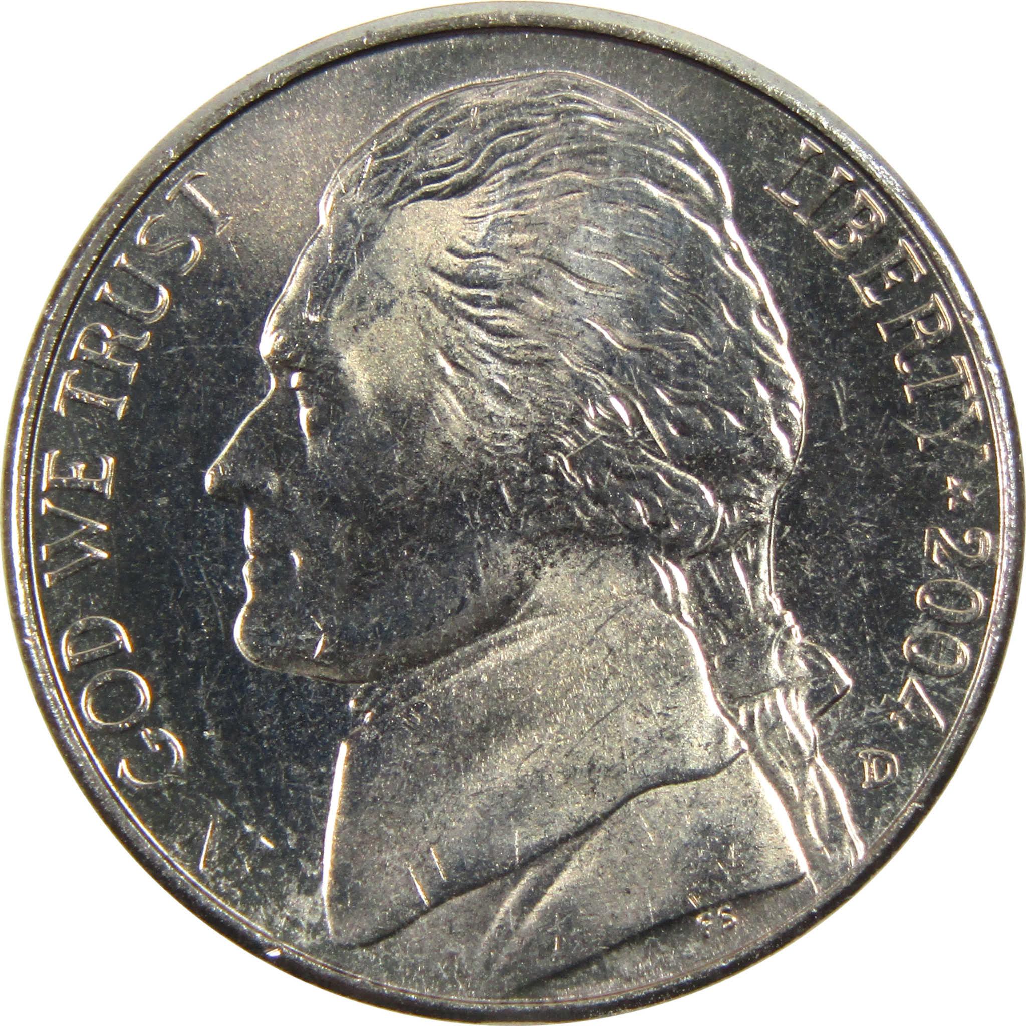 2004 D Peace Medal Jefferson Nickel BU Uncirculated 5c Coin