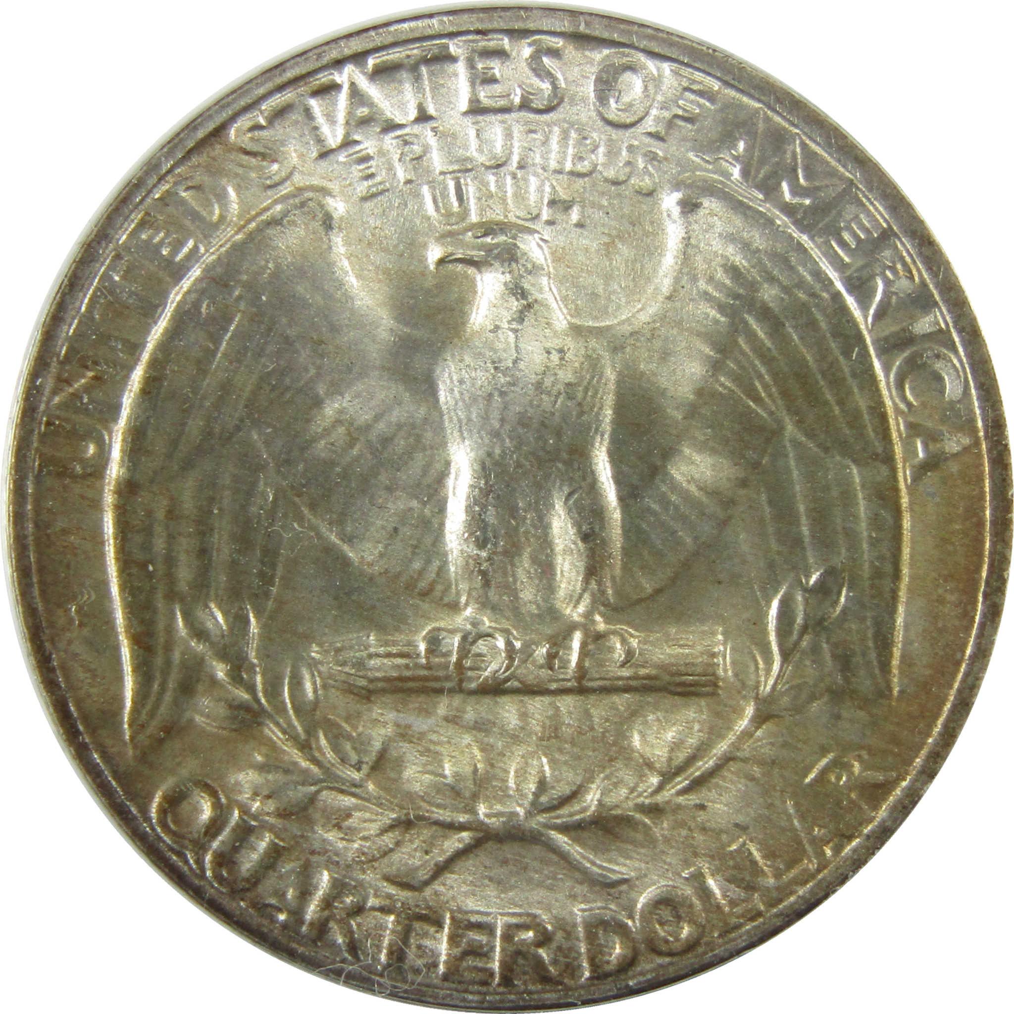 1934 Light Motto FS-401 Washington Silver 25c MS 65 ANACSSKU:I28014