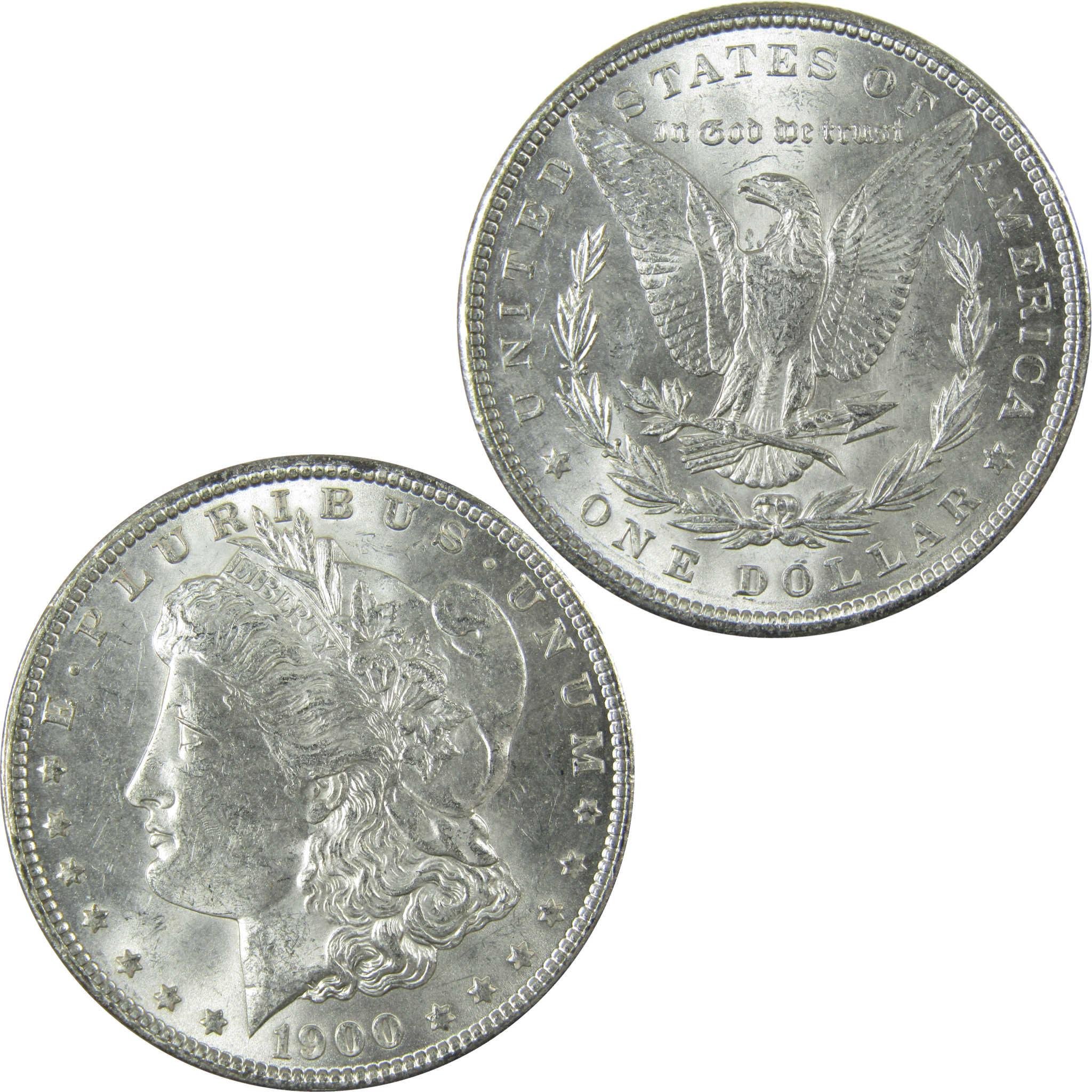 1900 Morgan Silver Dollar Uncirculated Mint State $1 Coin SKU:I27744 - Morgan coin - Morgan silver dollar - Morgan silver dollar for sale - Profile Coins & Collectibles