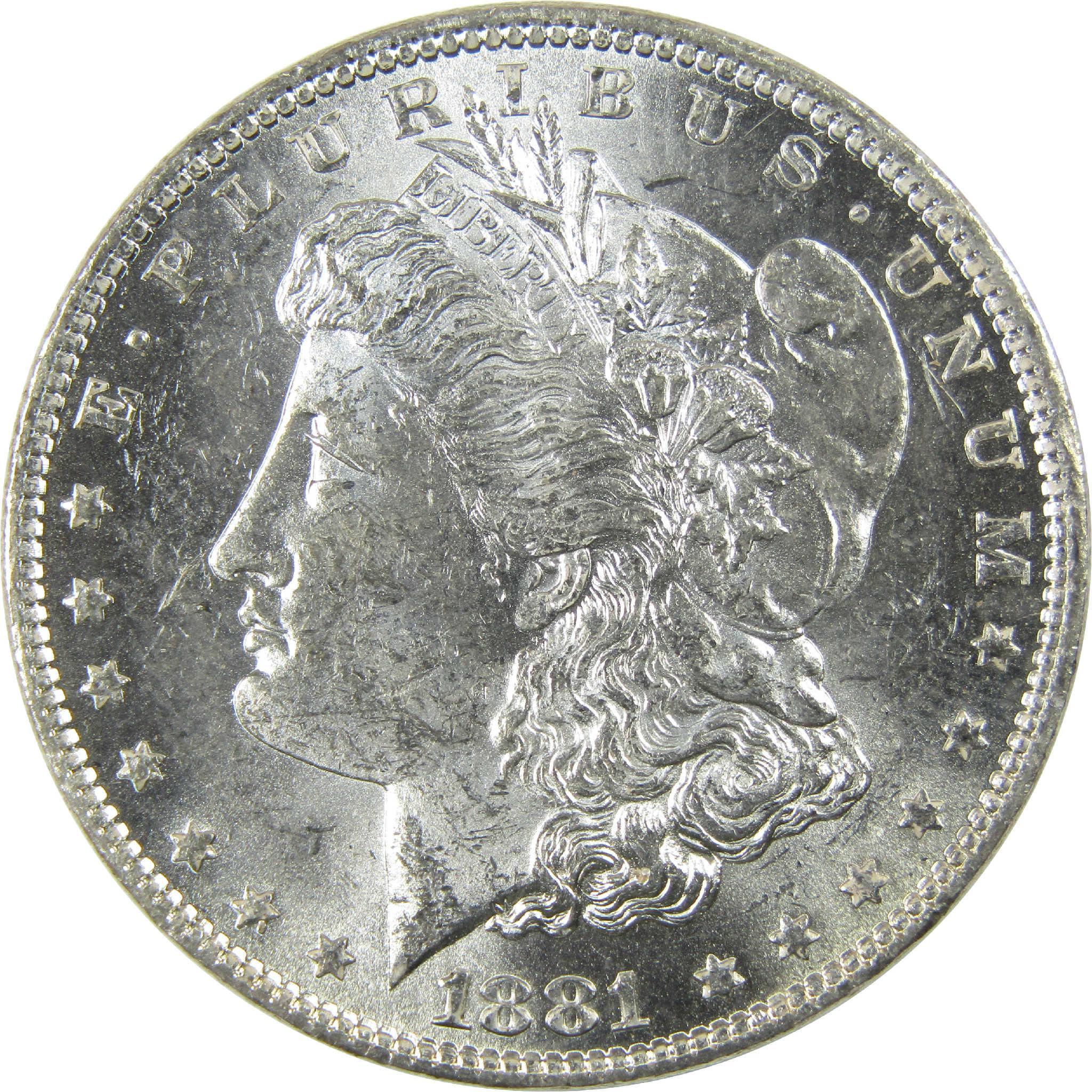 1881 O Morgan Silver Dollar Uncirculated Mint State $1 Coin SKU:I26398 - Morgan coin - Morgan silver dollar - Morgan silver dollar for sale - Profile Coins & Collectibles