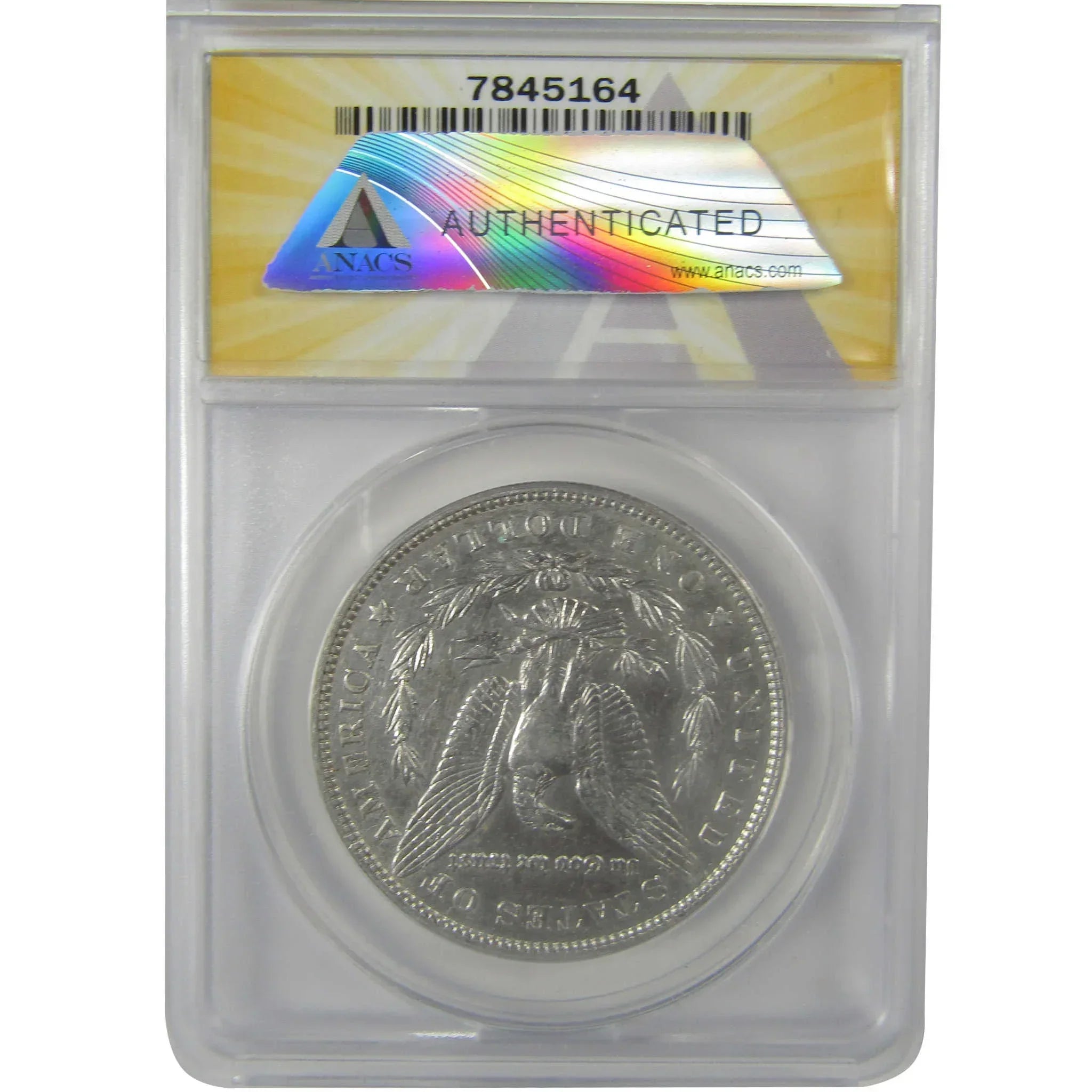 1901 Morgan Dollar AU 50 Details ANACS Silver $1 Coin SKU:I21269 - Morgan coin - Morgan silver dollar - Morgan silver dollar for sale - Profile Coins & Collectibles