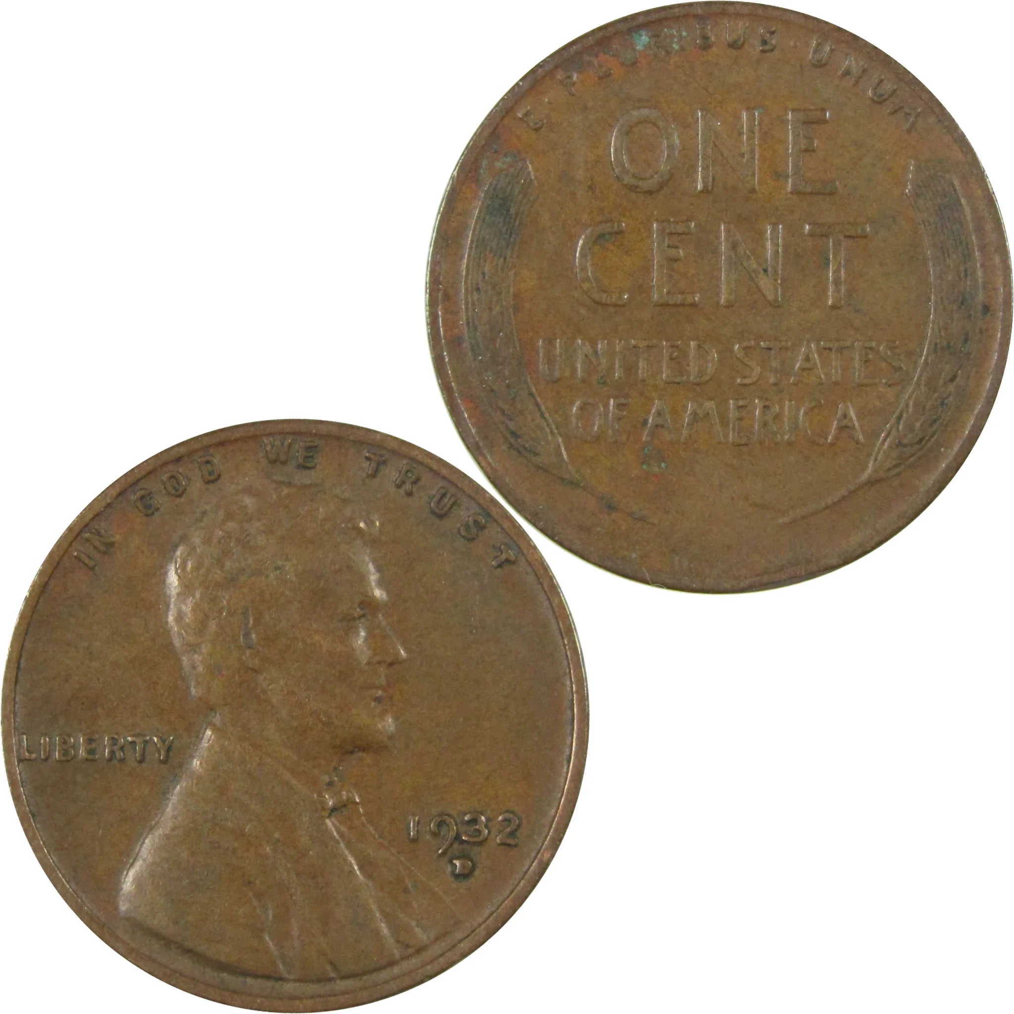 1932 D Lincoln Wheat Cent VF Very Fine Penny 1c Coin SKU:I26778