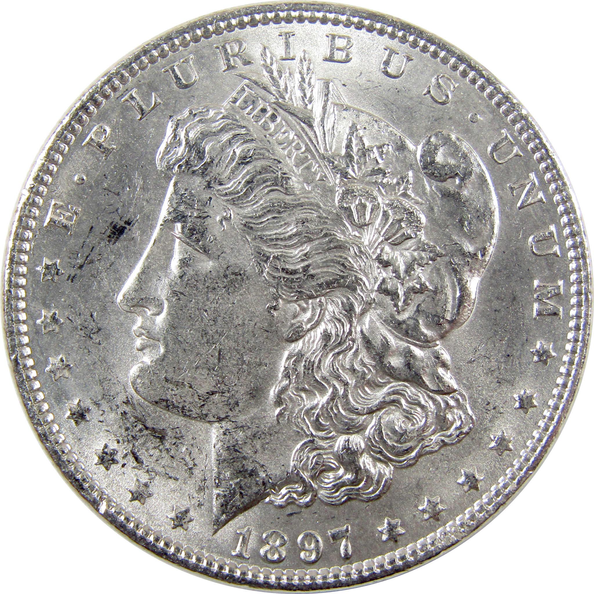 1897 VAM-6A Pitted Reverse Morgan Dollar Uncirculated SKU:I17906 - Morgan coin - Morgan silver dollar - Morgan silver dollar for sale - Profile Coins & Collectibles
