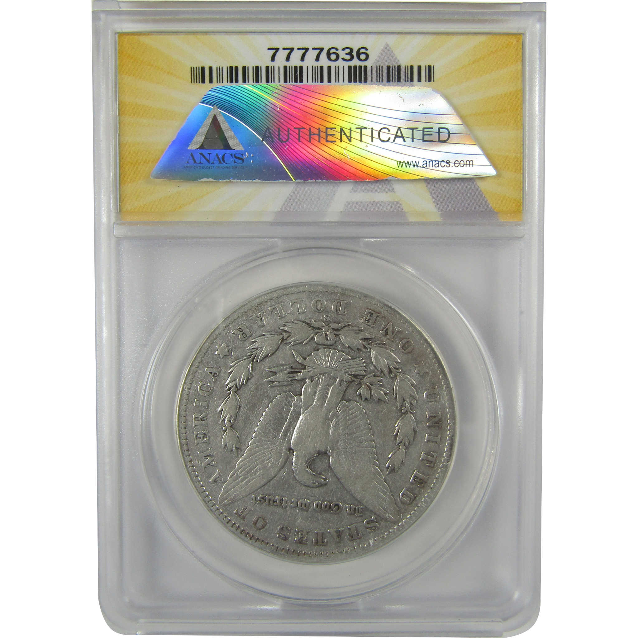 1902 S Morgan Dollar VG 10 Details ANACS Silver $1 Coin SKU:I21667 - Morgan coin - Morgan silver dollar - Morgan silver dollar for sale - Profile Coins & Collectibles