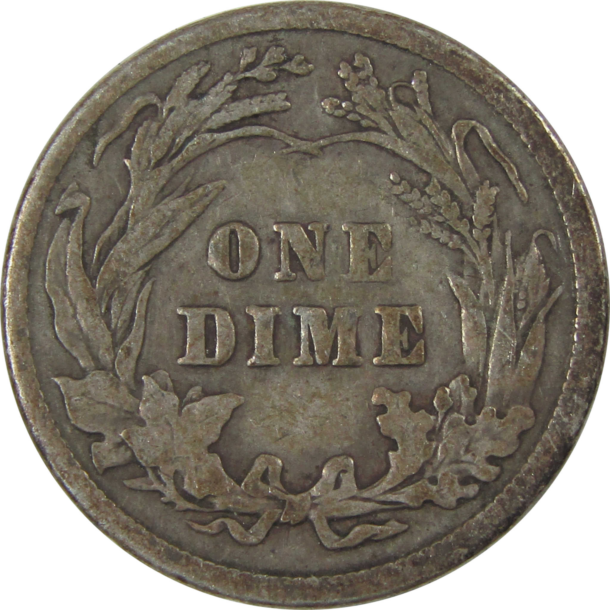 1914 Barber Dime VF Very Fine Silver 10c Coin SKU:I21118