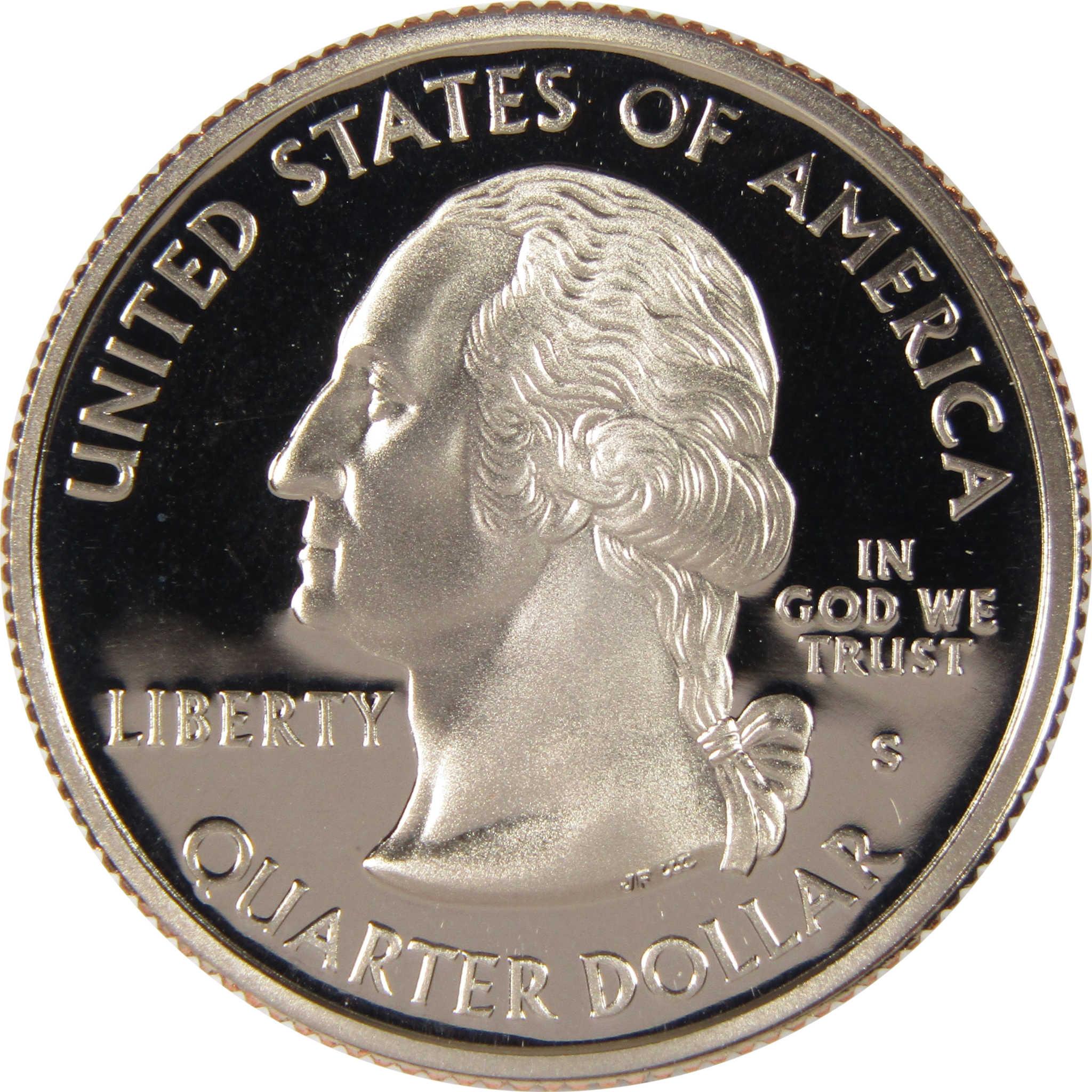 United States quarter dollar coin obverse with George Washington profile, LIBERTY, and IN GOD WE TRUST inscriptions