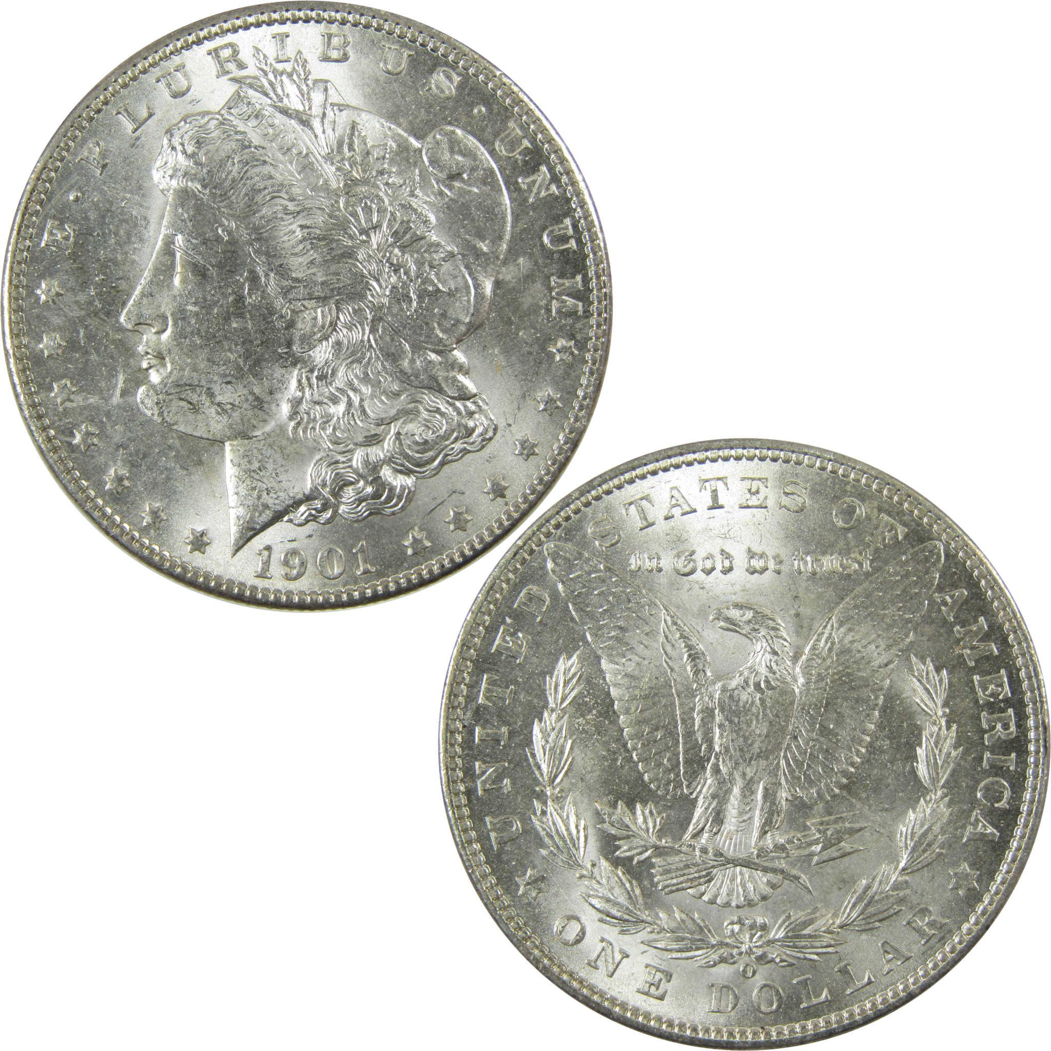 1901 O Morgan Silver Dollar Uncirculated Mint State $1 Coin SKU:I27811 - Morgan coin - Morgan silver dollar - Morgan silver dollar for sale - Profile Coins & Collectibles