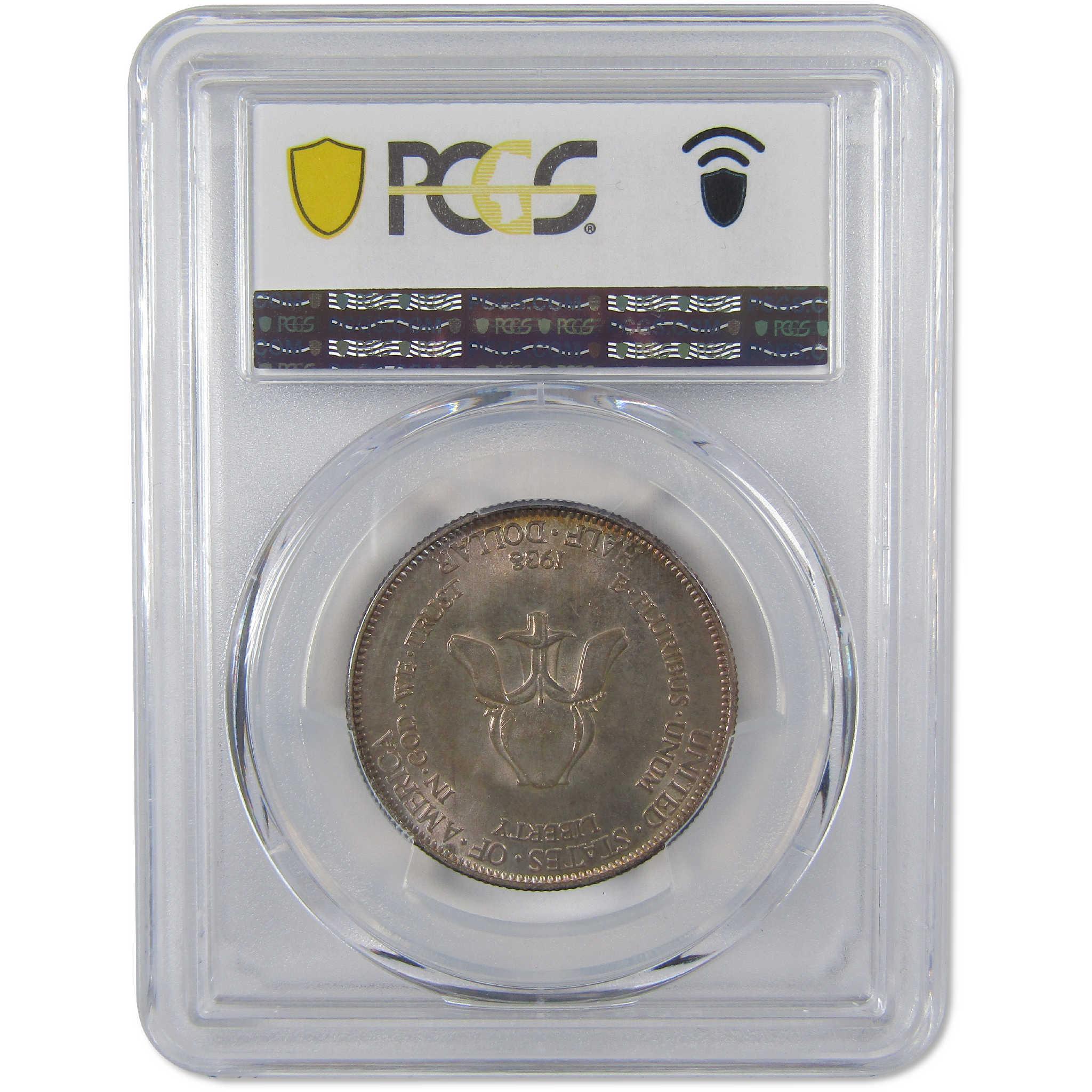 1938 New Rochelle New York Commemorative Silver Half Dollar MS 65 PCGS