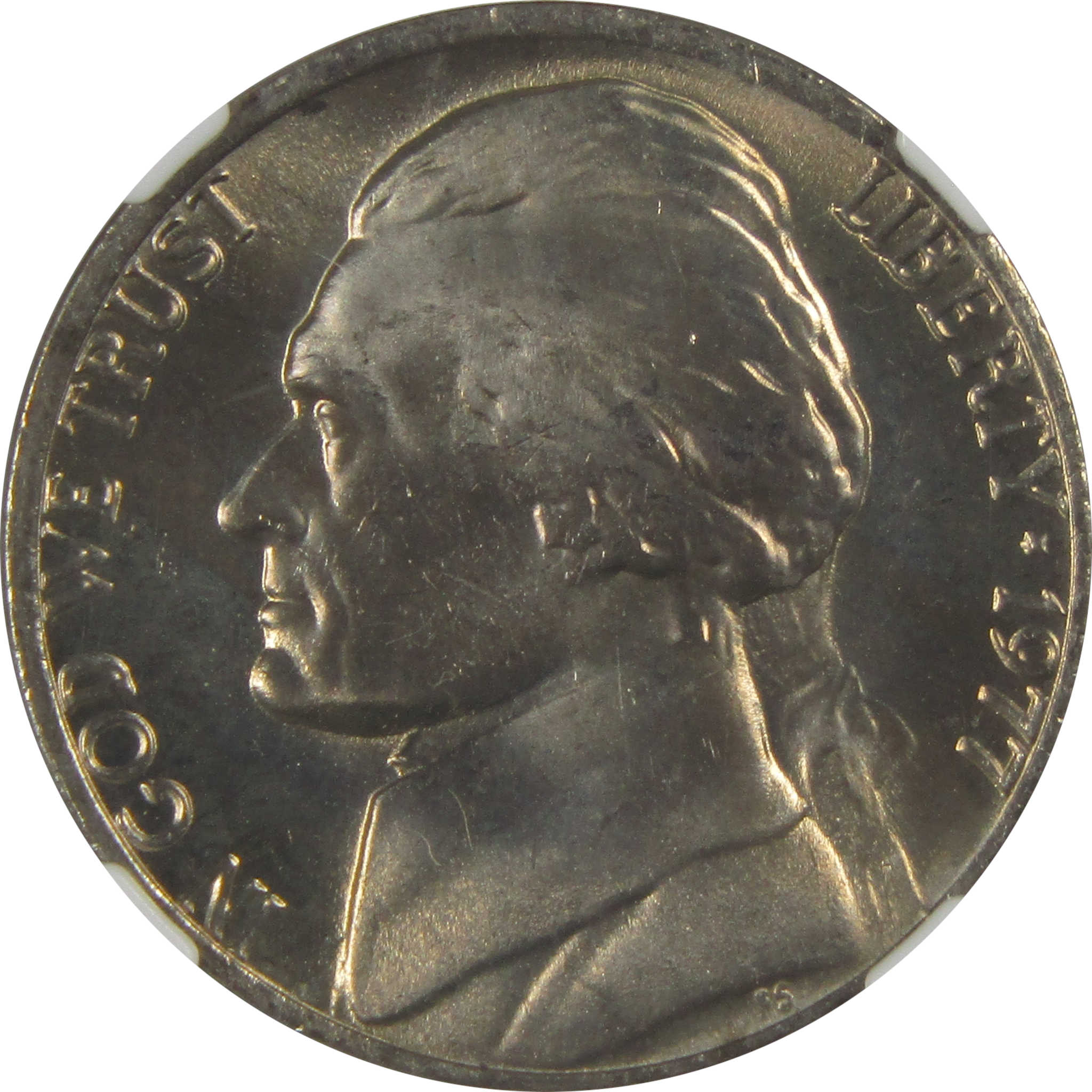 1977 Jefferson Nickel MS 66 NGC Original Bag Fragment SKU:I23497