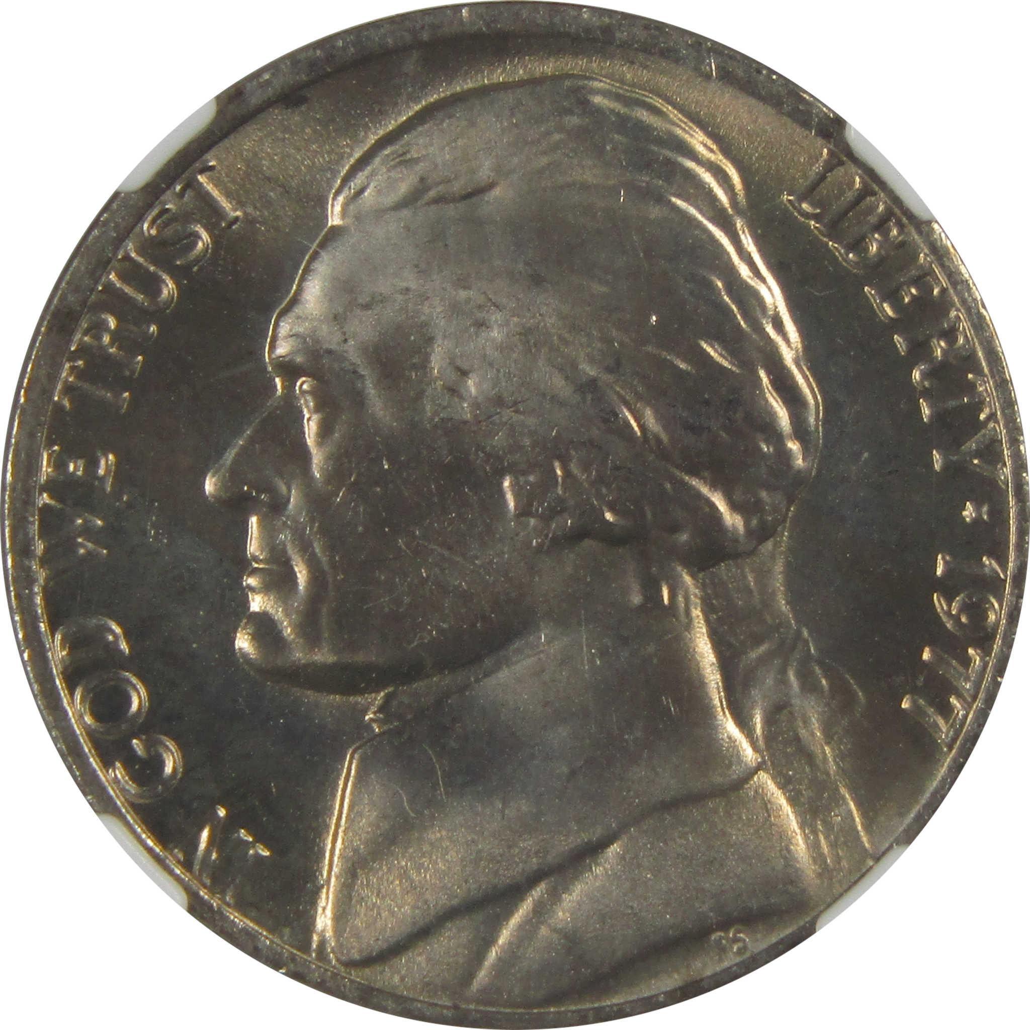 1977 Jefferson Nickel MS 66 NGC Original Bag Fragment SKU:I23497