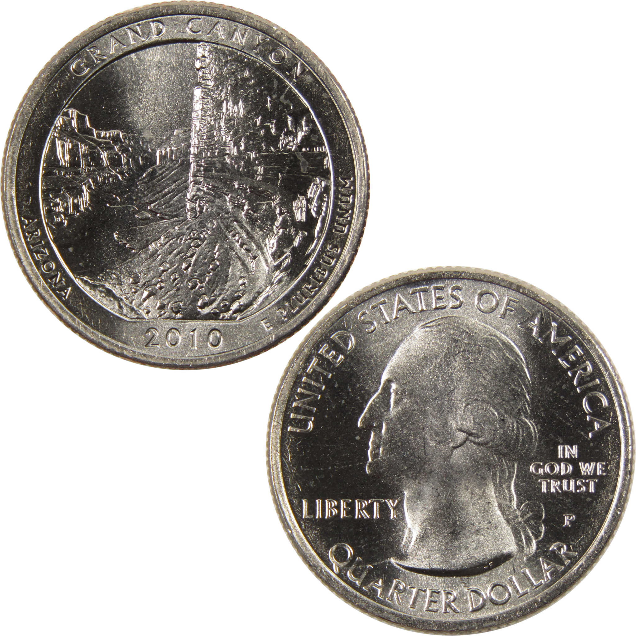 2010 P Grand Canyon National Park Quarter BU Uncirculated Clad 25c