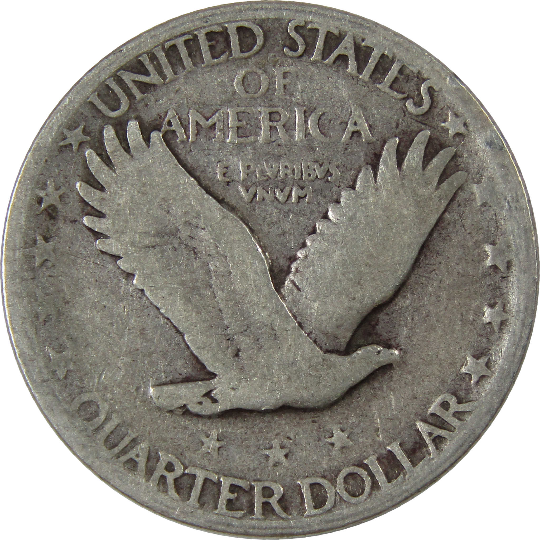 1927 S Standing Liberty Quarter G Good Silver 25c Coin SKU:I23463
