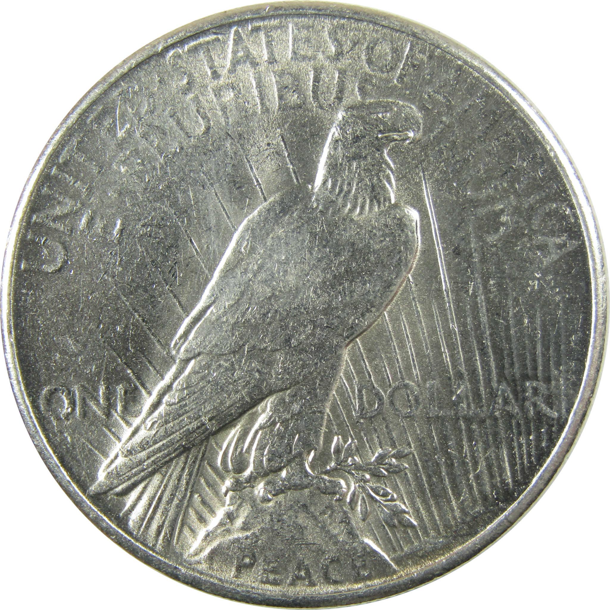 1935 Peace Silver Dollar AU About Uncirculated $1 Coin SKU:I24771