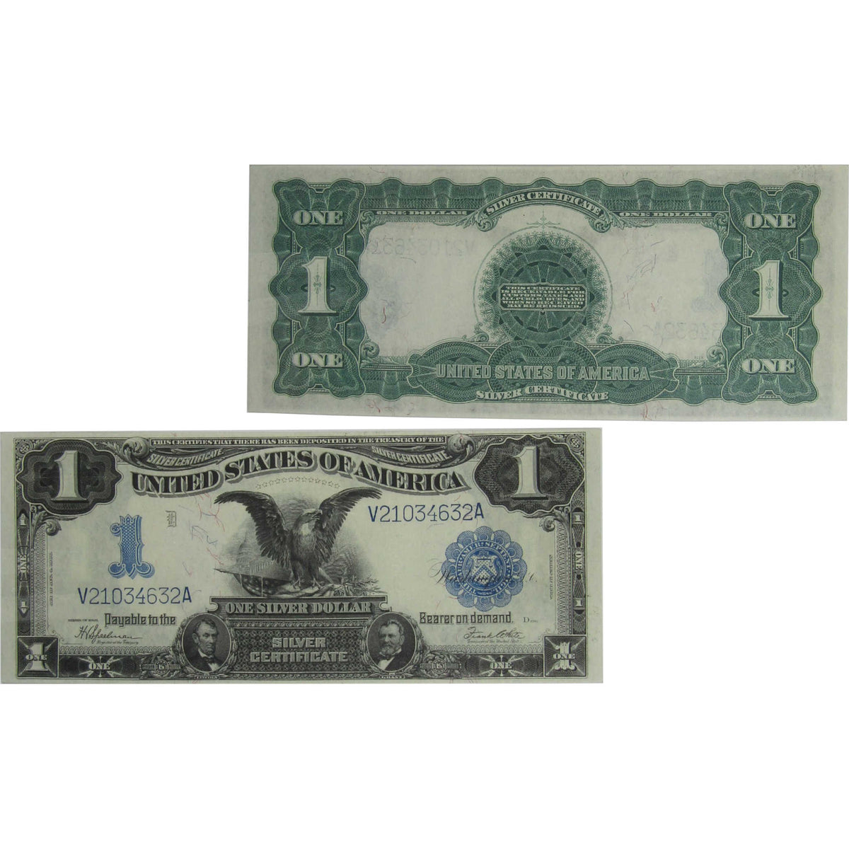 1899 $1 Silver Certificate Fr 236 Choice About Uncirculated 58 PMG