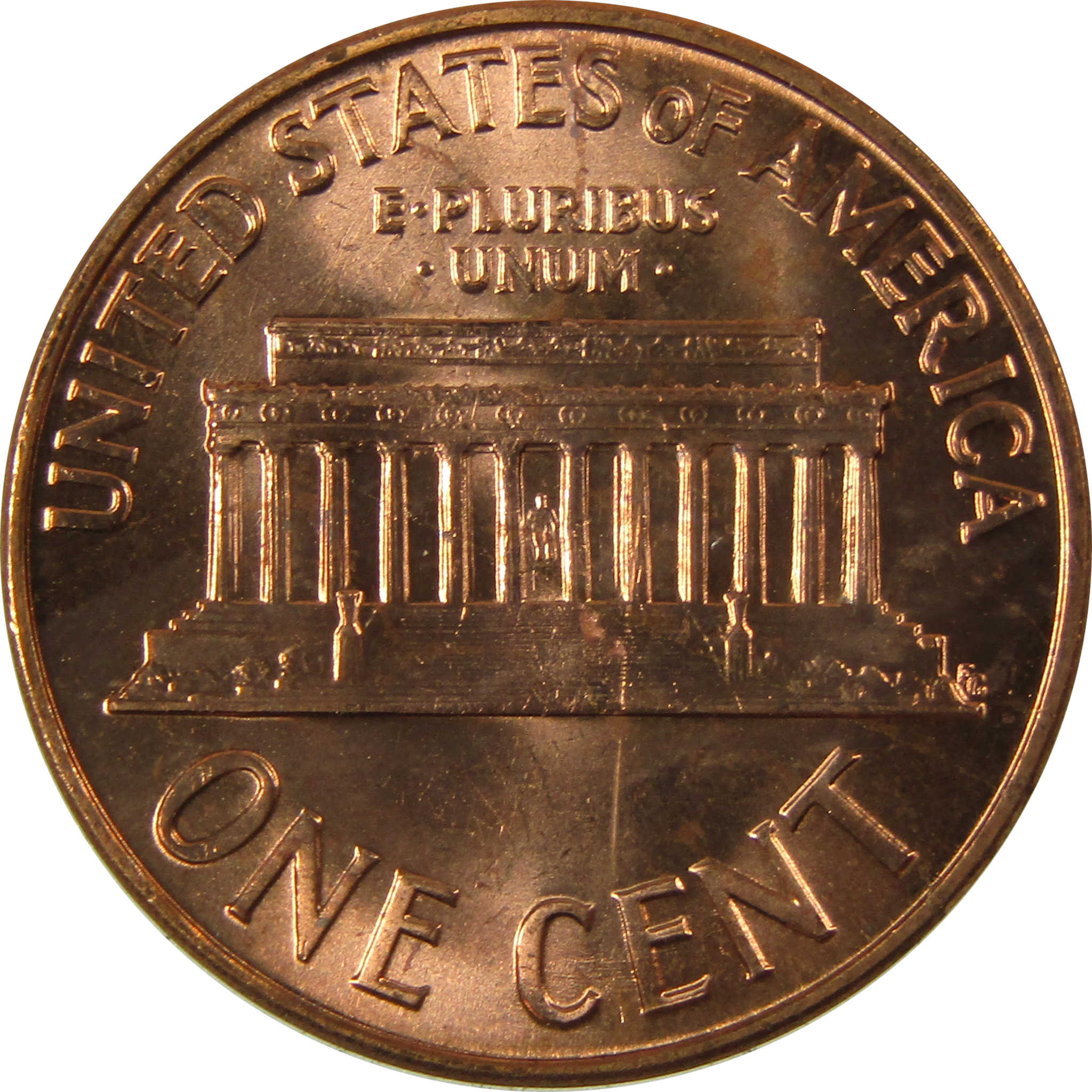 1960 Small Date Lincoln Memorial 1c Uncirculated Mint State SKU:I26584