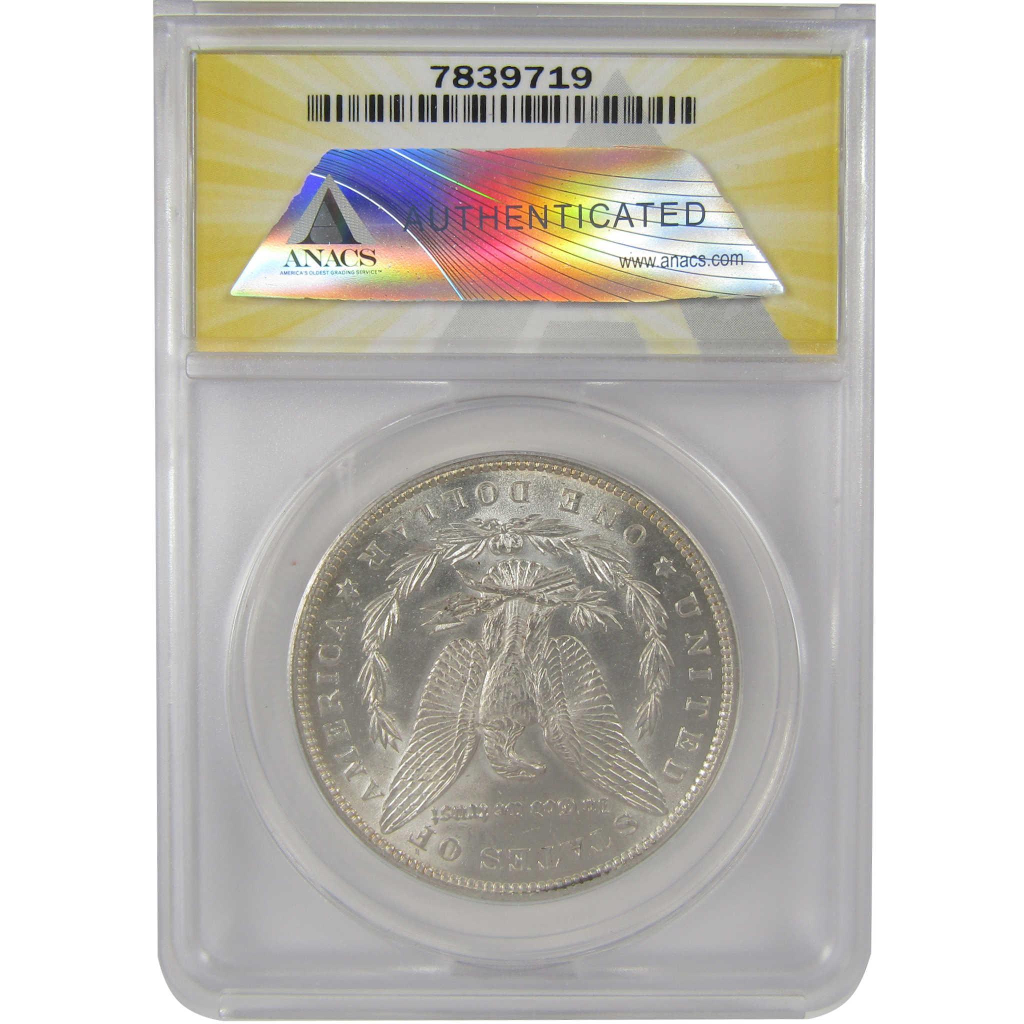 1893 Morgan Silver Dollar MS 62 ANACS Uncirculated $1 Coin SKU:I25058 - Morgan coin - Morgan silver dollar - Morgan silver dollar for sale - Profile Coins & Collectibles