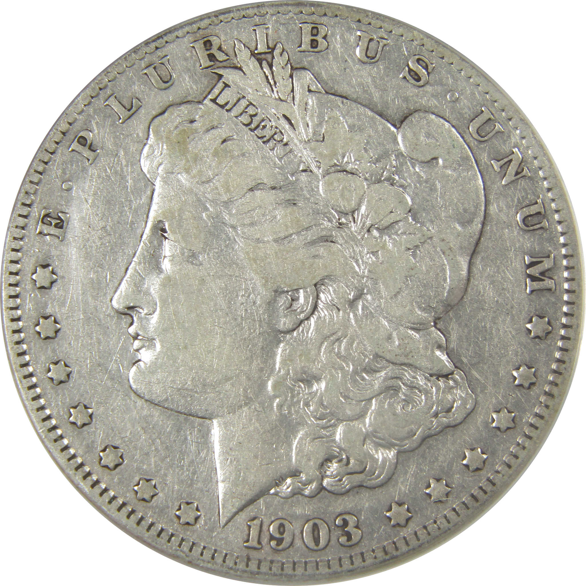 1903 S Morgan Dollar F 15 Details ANACS Silver $1 Coin SKU:I21704 - Morgan coin - Morgan silver dollar - Morgan silver dollar for sale - Profile Coins & Collectibles