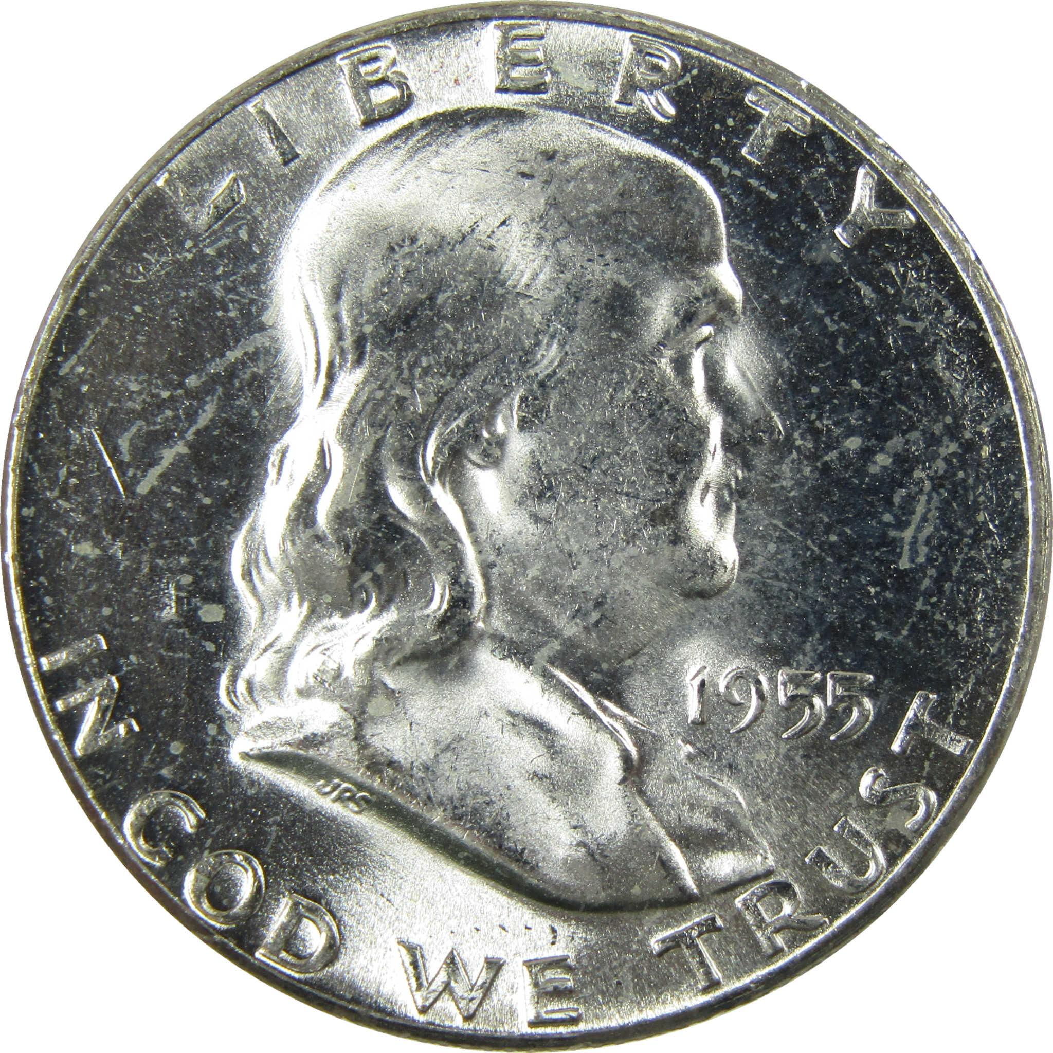 1955 Bugs Bunny Franklin Silver 50c Uncirculated Mint State SKU:I27855