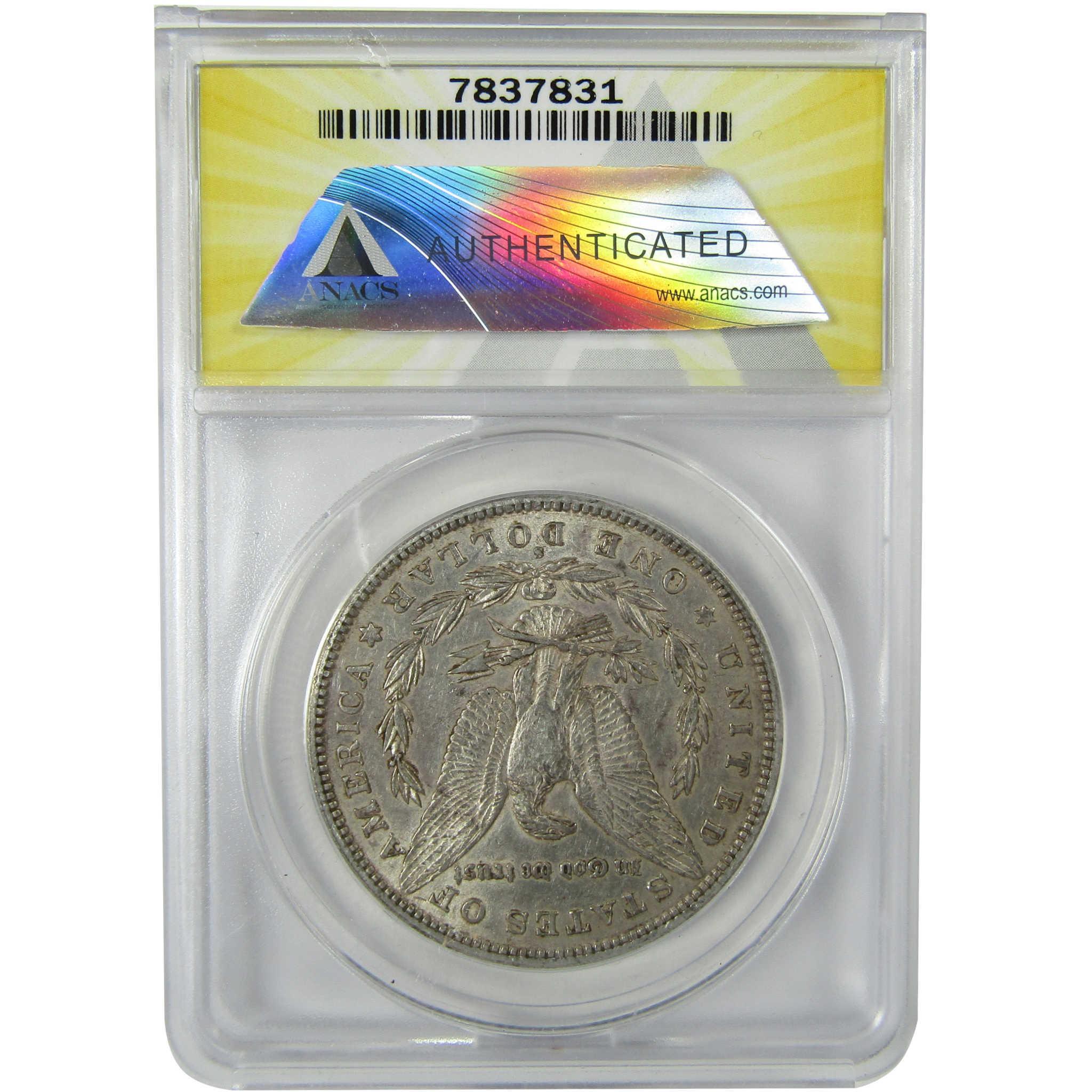 1883 S Morgan Silver Dollar AU 50 Details ANACS $1 Coin SKU:CP602 - Morgan coin - Morgan silver dollar - Morgan silver dollar for sale - Profile Coins & Collectibles