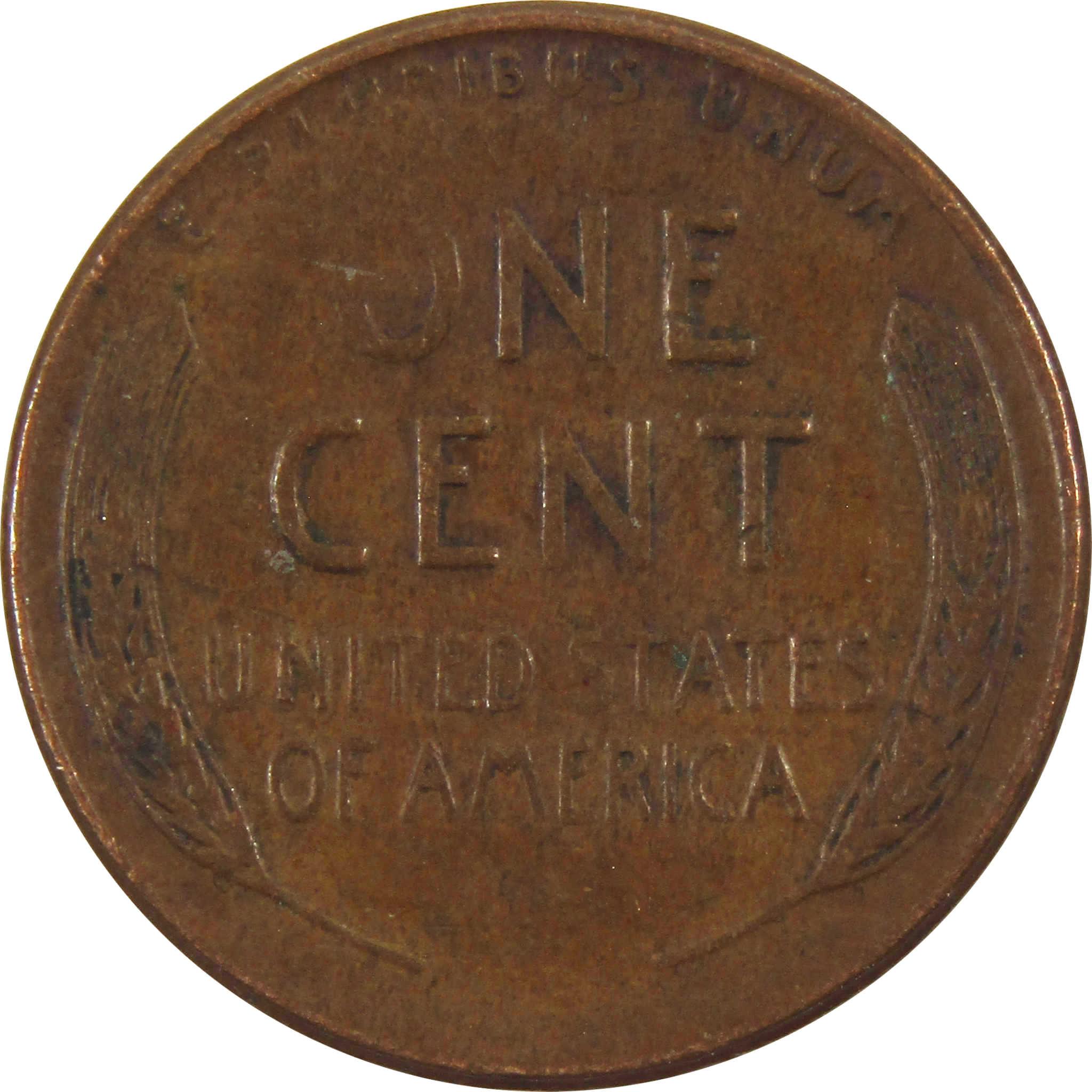 1957 D Lincoln Wheat Cent AG About Good Penny 1c Coin